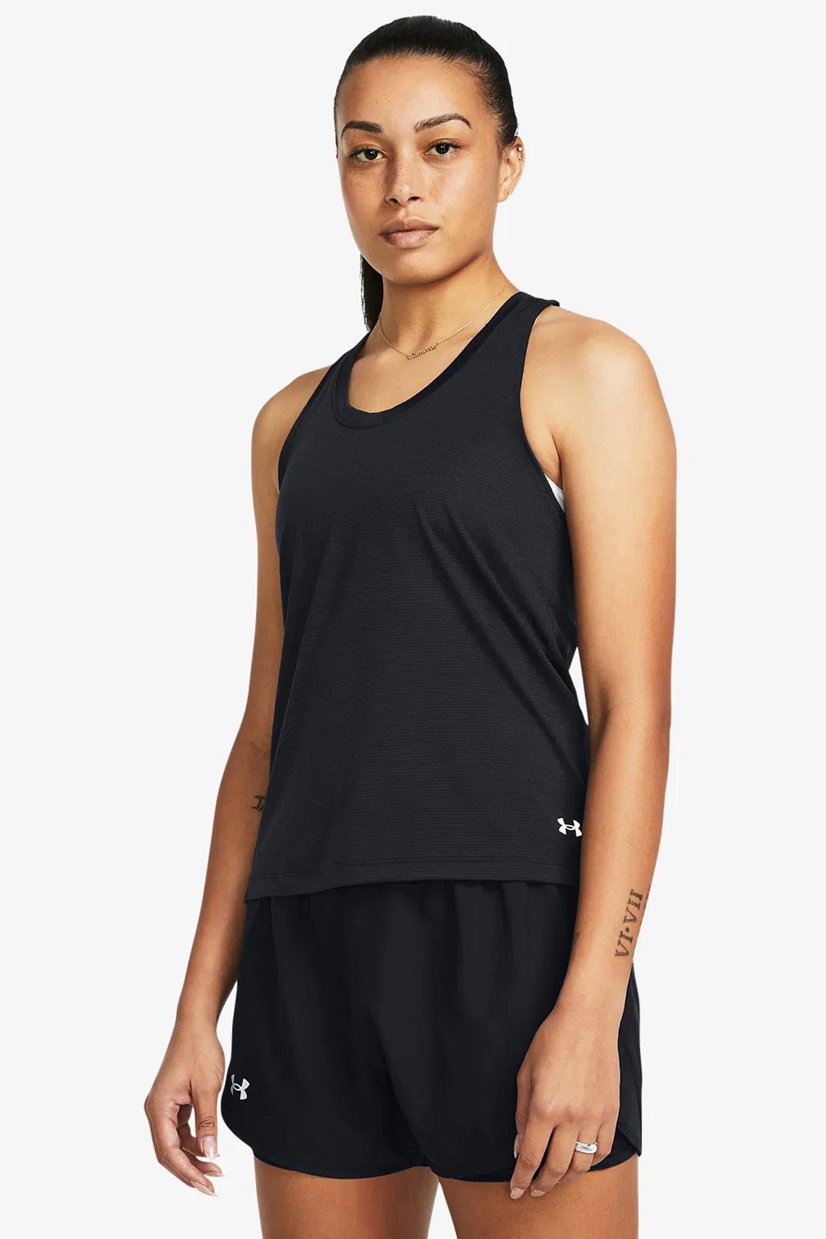 Under Armour Ua Launch Singlet Kadın Atlet 1382436-001 Siyah