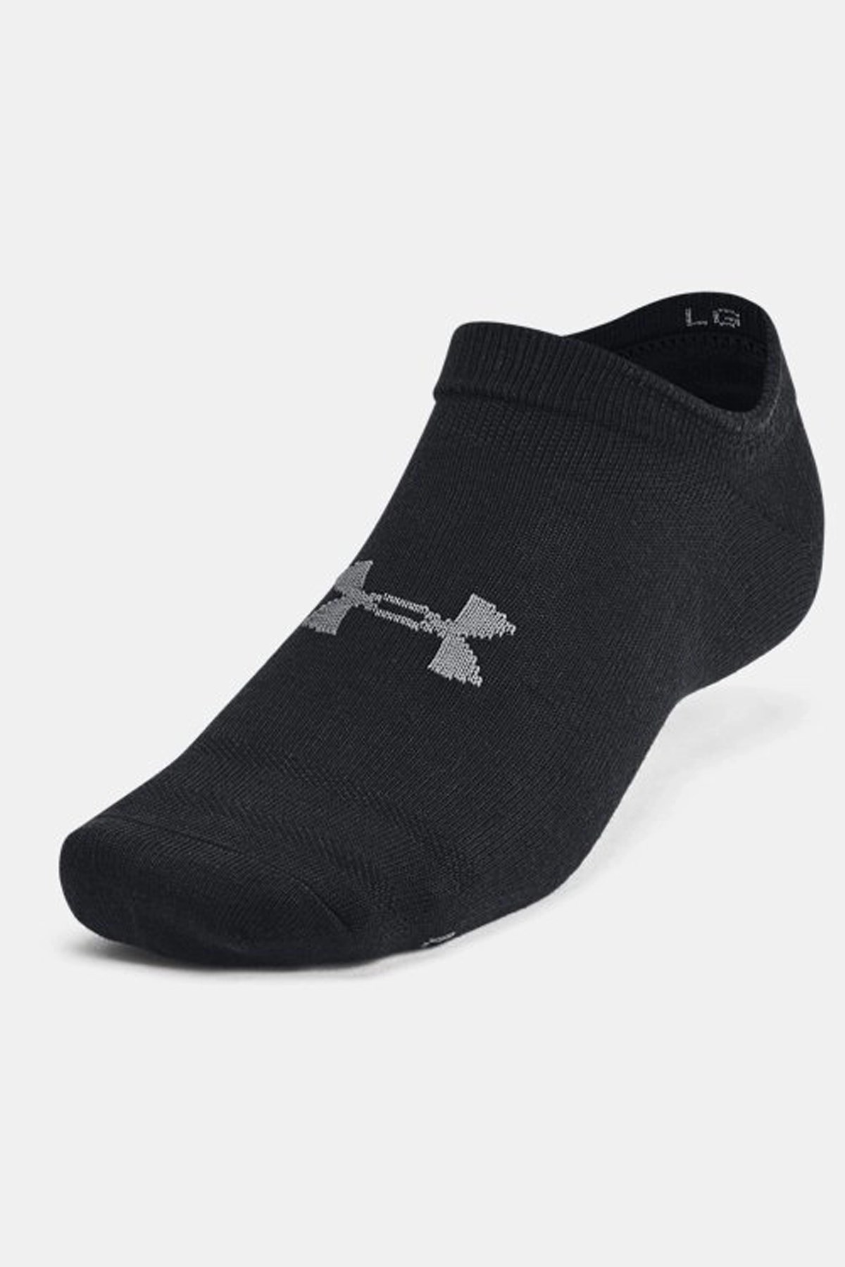 Under Armour UA Essential No Show 6Pk Unisex Çorap Siyah