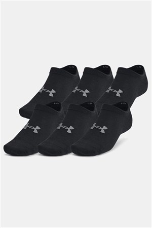 Under Armour UA Essential No Show 6Pk Unisex Çorap
