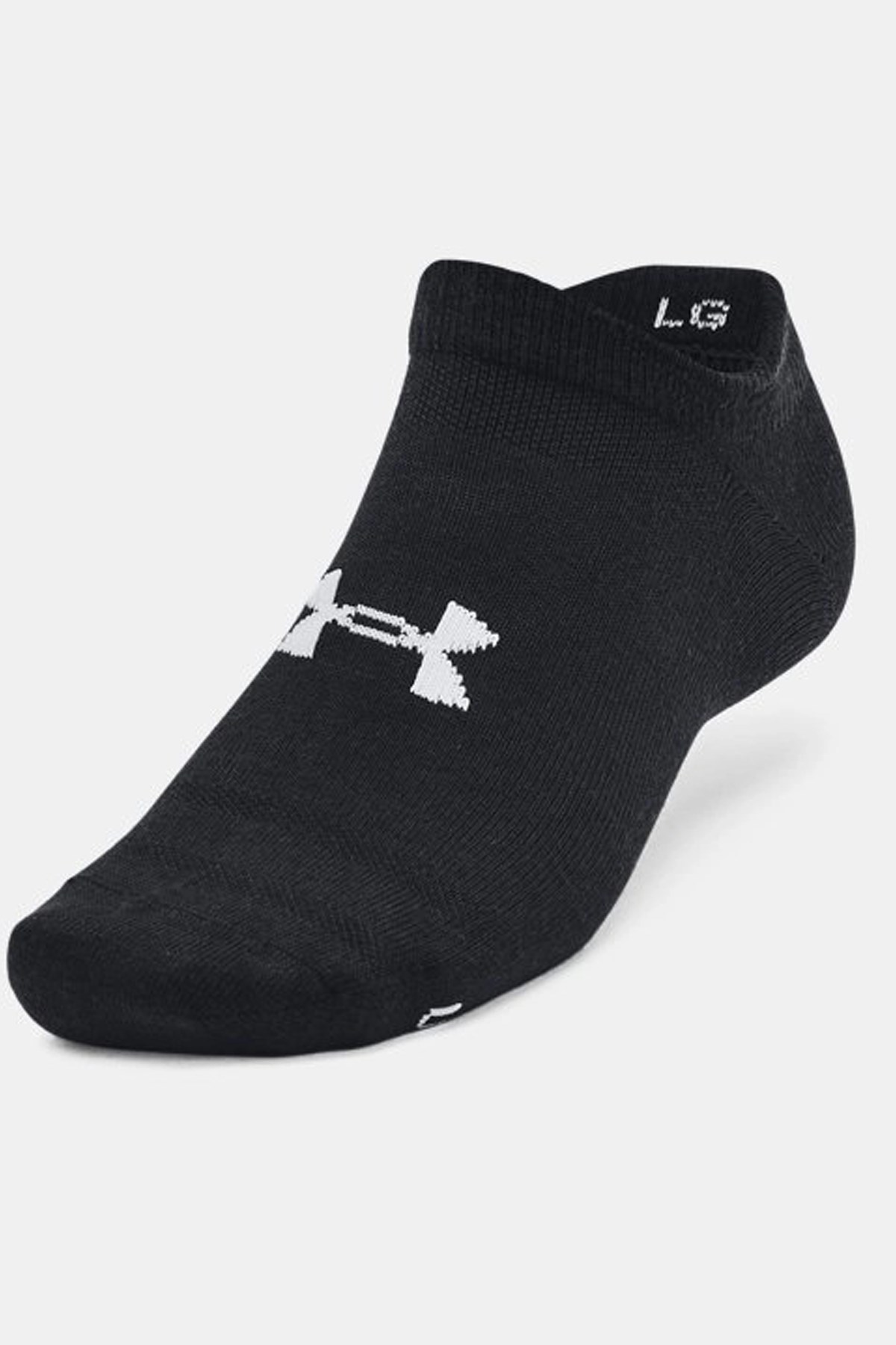 Under Armour UA Essential No Show 6Pk Unisex Çorap Siyah