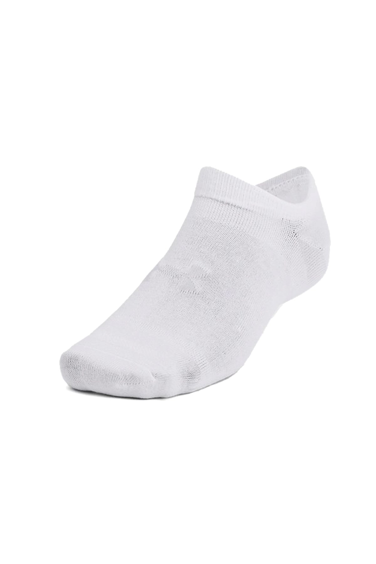 Under Armour Essential No Show 6Pk Unisex Çorap Beyaz