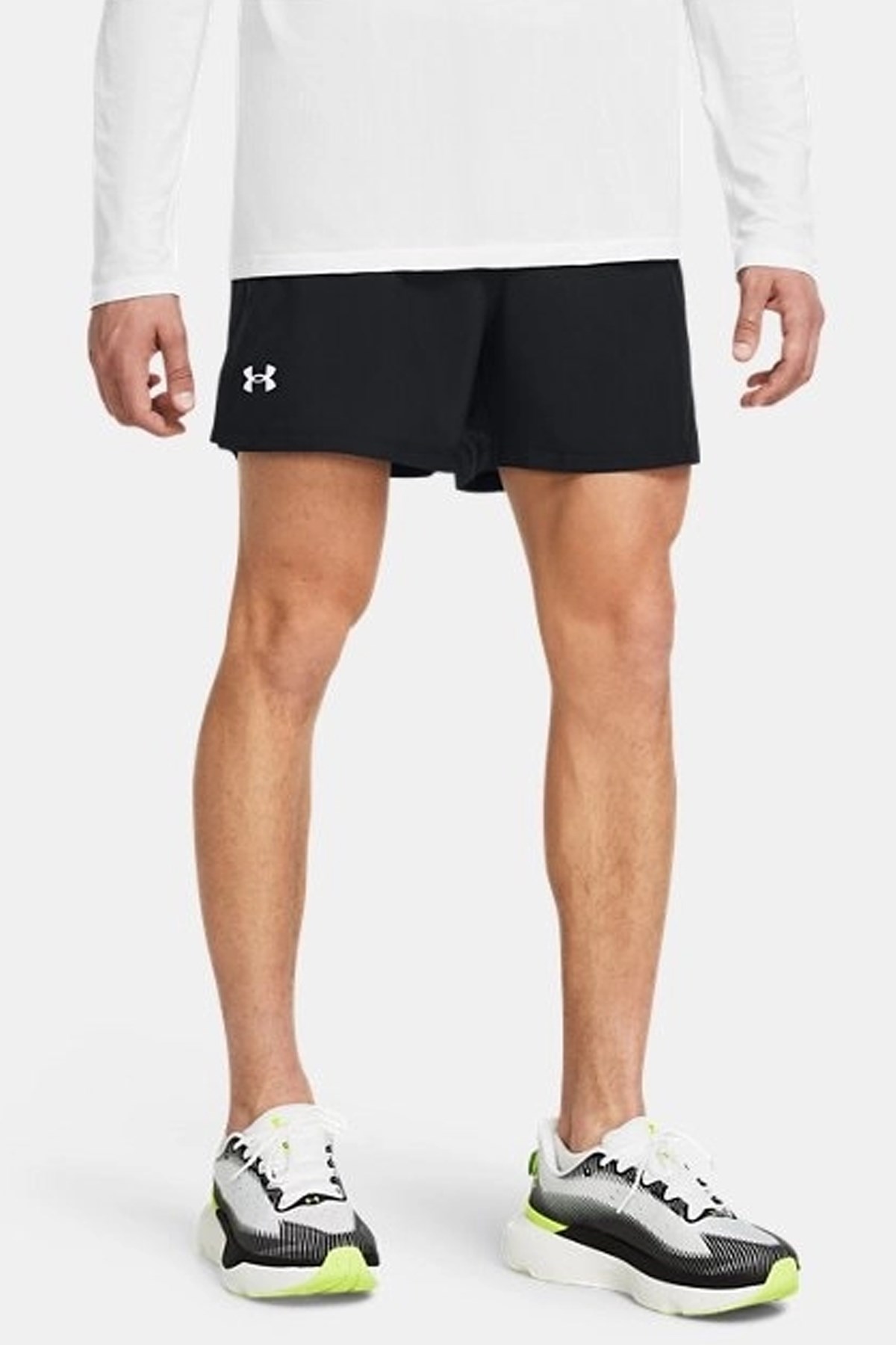 Under Armour Ua Launch 5'' Erkek Şort 1382617-001 Siyah