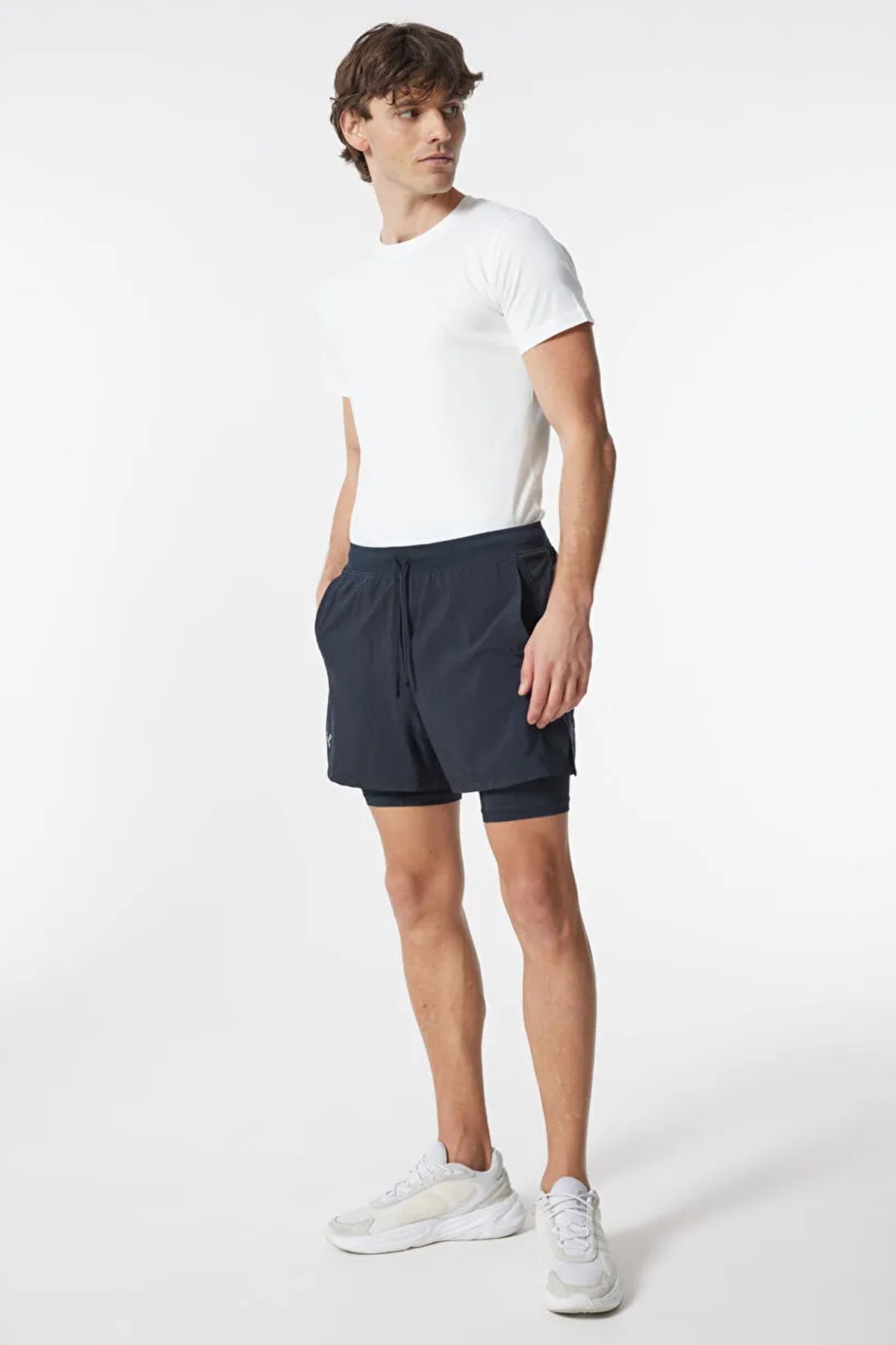 Under Armour Ua Launch 5'' 2-In-1 Erkek Şort 1382640-001 Siyah