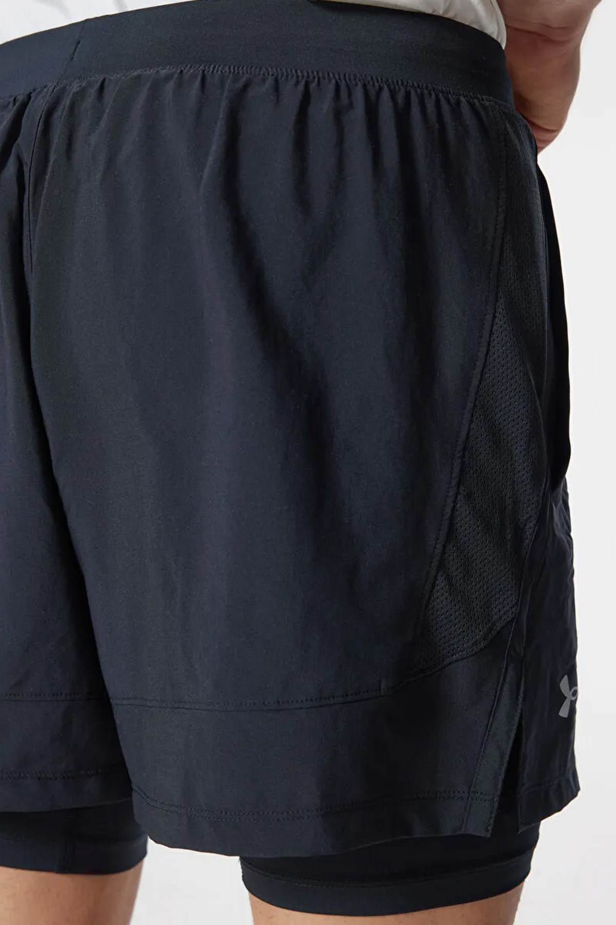 Under Armour Ua Launch 5'' 2-In-1 Erkek Şort 1382640-001 Siyah