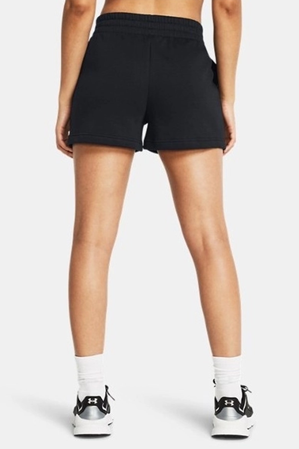 Under Armour Rival Fleece Kadın Şort Siyah