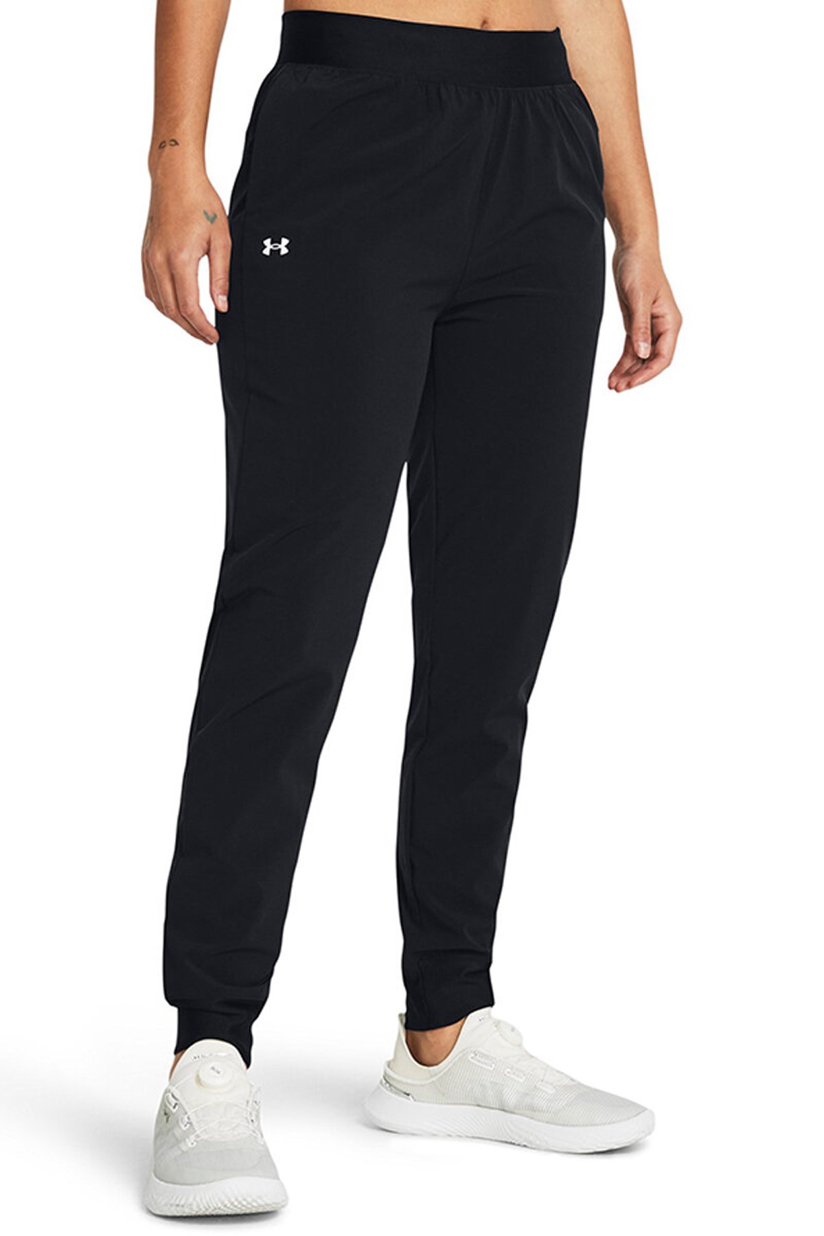 Under Armour Ua Rival Hi Rise Kadın Eşofman Altı 1382727-001 Siyah