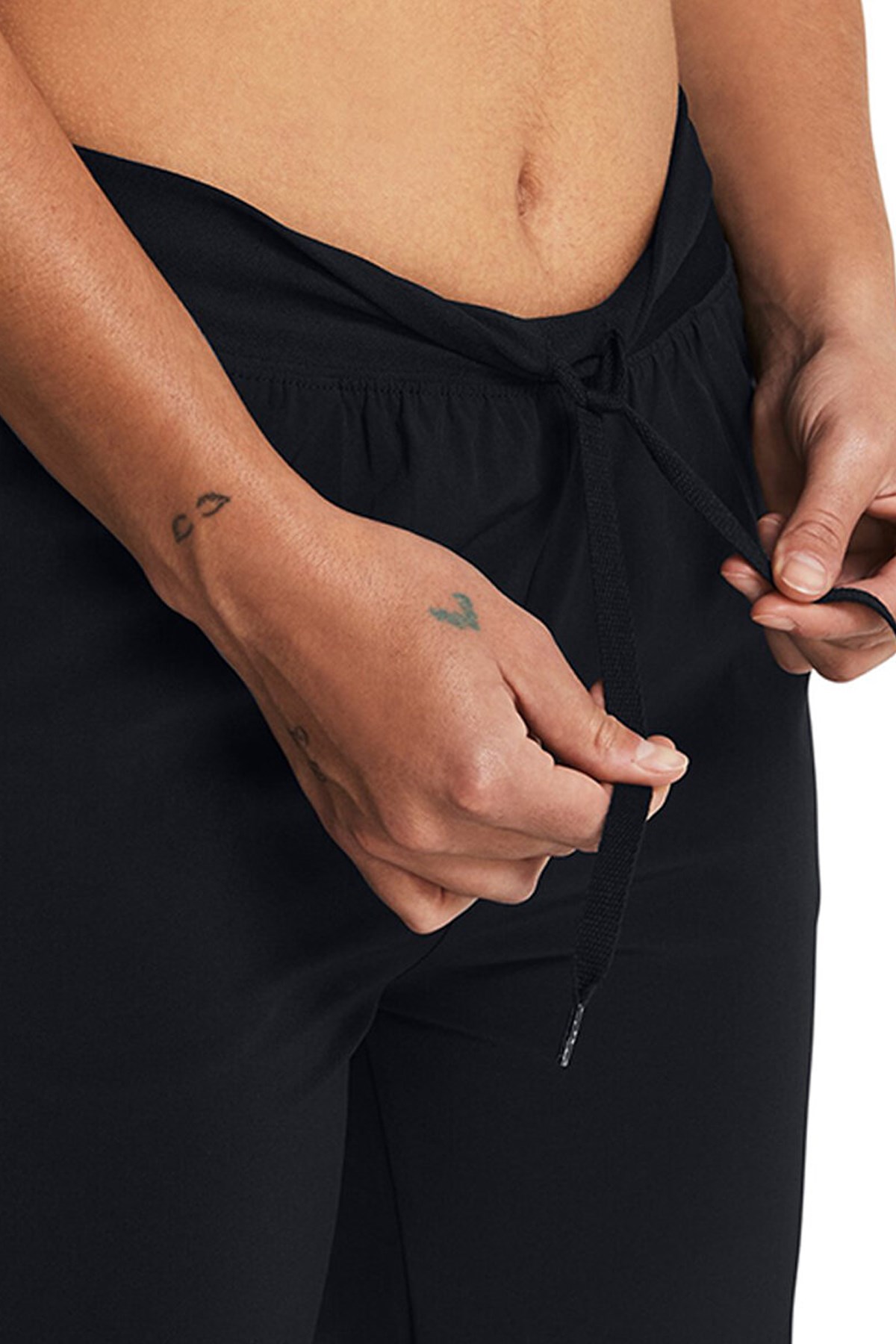 Under Armour Ua Rival Hi Rise Kadın Eşofman Altı 1382727-001 Siyah