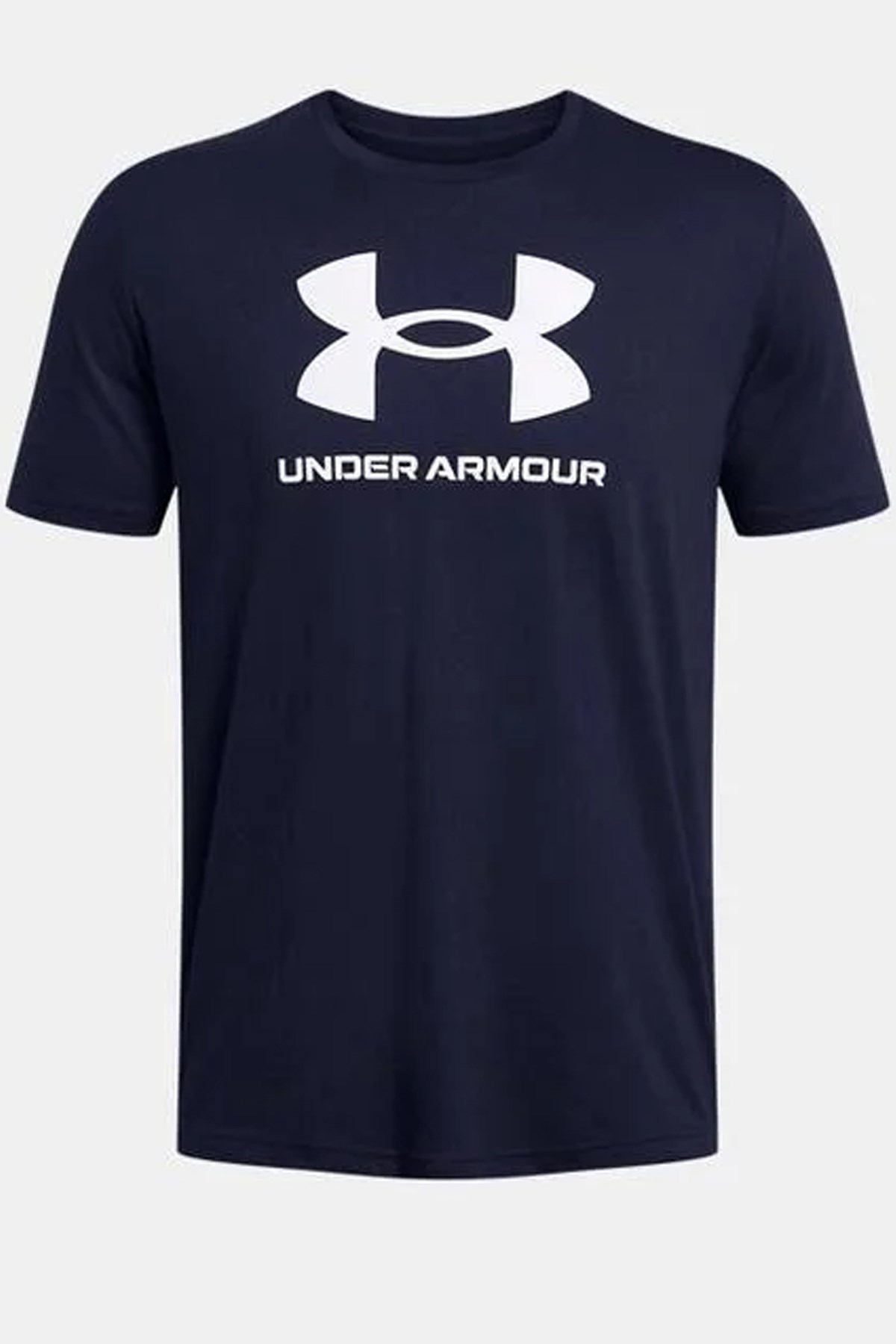 Under Armour Ua Sportstyle Logo Update Erkek Tişört 1382911-408 Lacivert