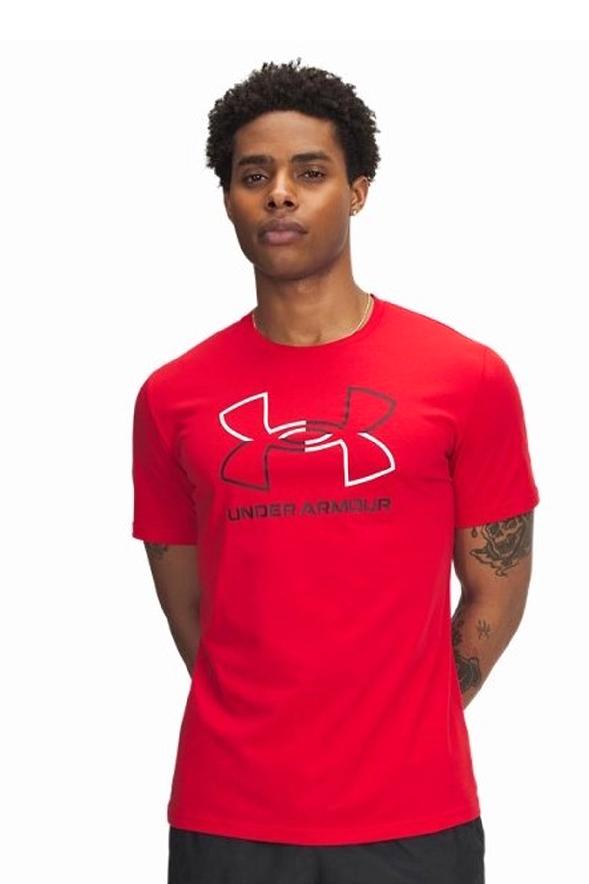 Under Armour Gl Foundation Erkek Tişört 1382915-601 Kırmızı