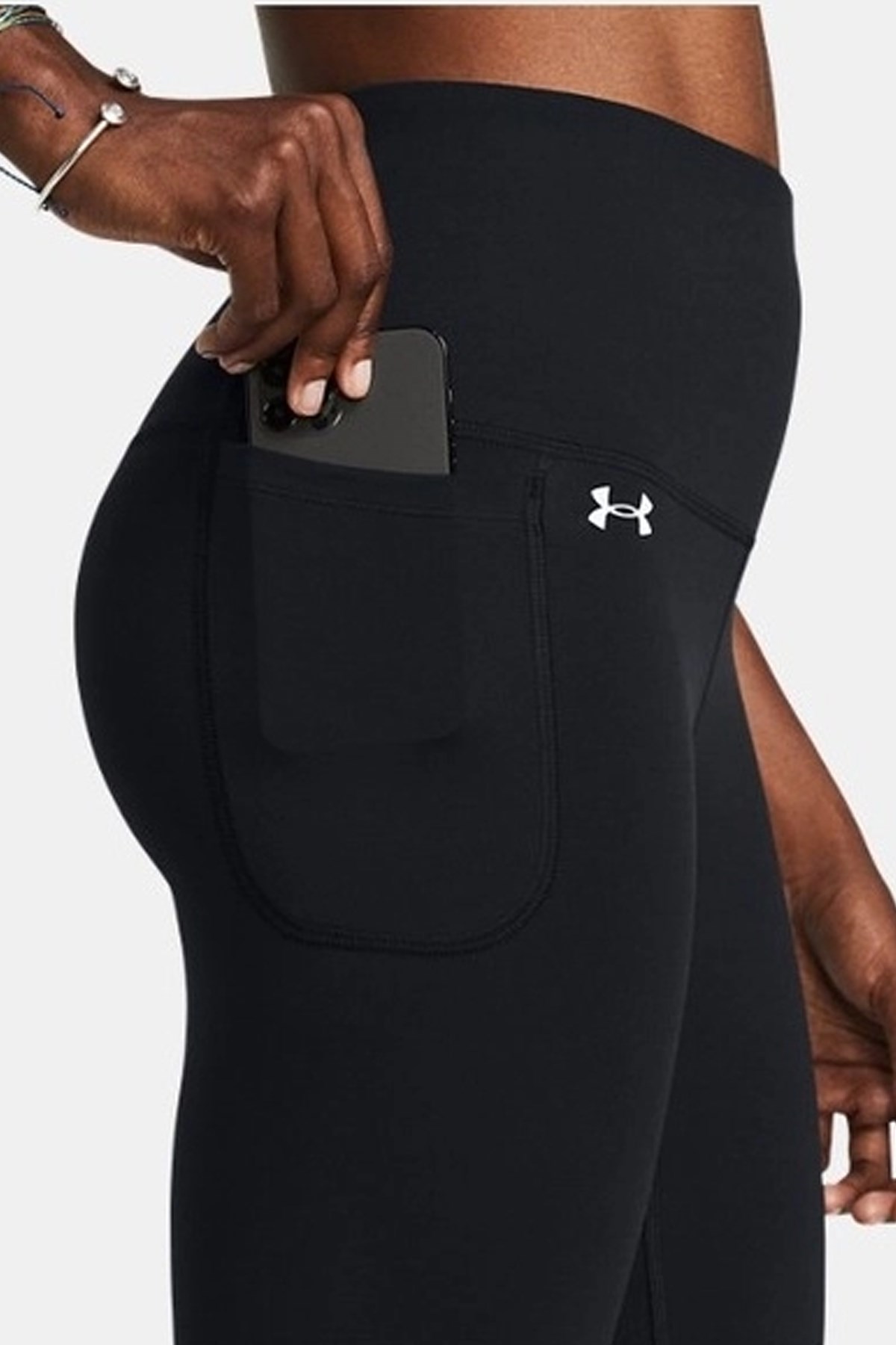 Under Armour Motion Uhr Kadın Tayt Siyah