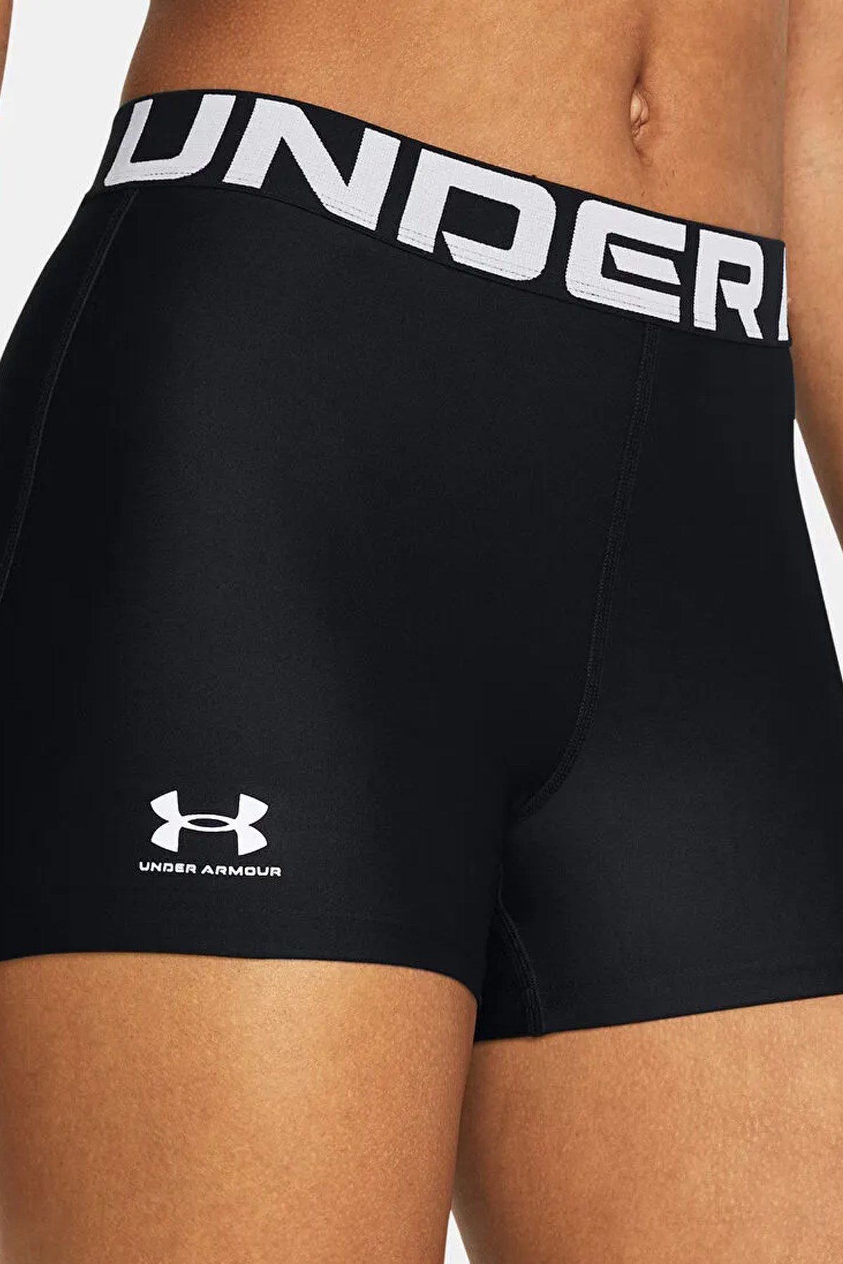 Under Armour Ua Hg Shorty Kadın Tayt 1383629-001 Siyah