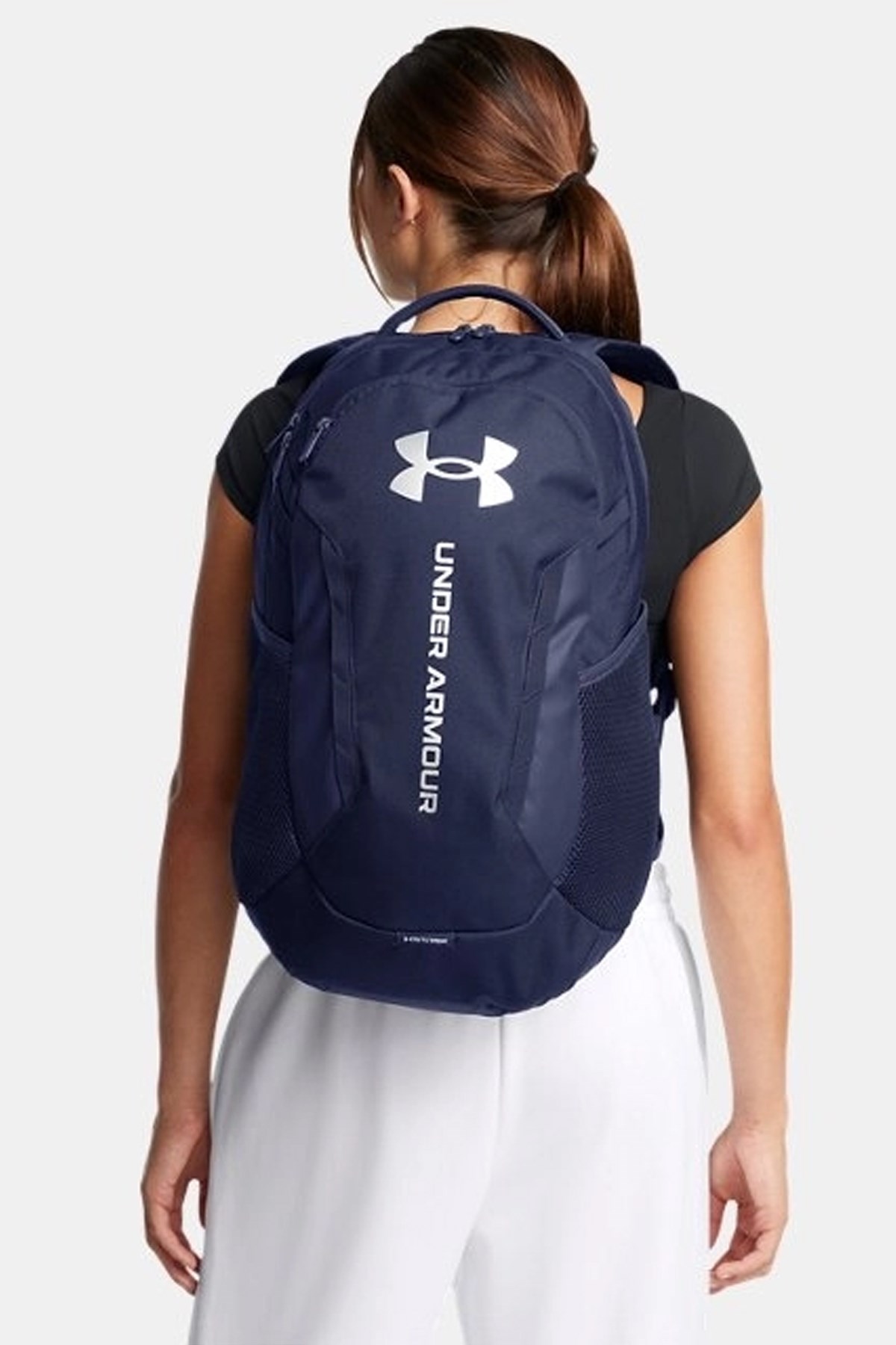 Under Armour UA Hustle 6.0 Unisex Sırt Çantası Lacivert