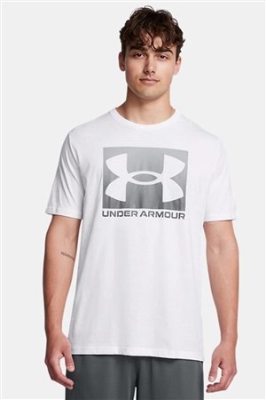 Under Armour Boxed Sports Erkek Tişört 1386793-100 Beyaz