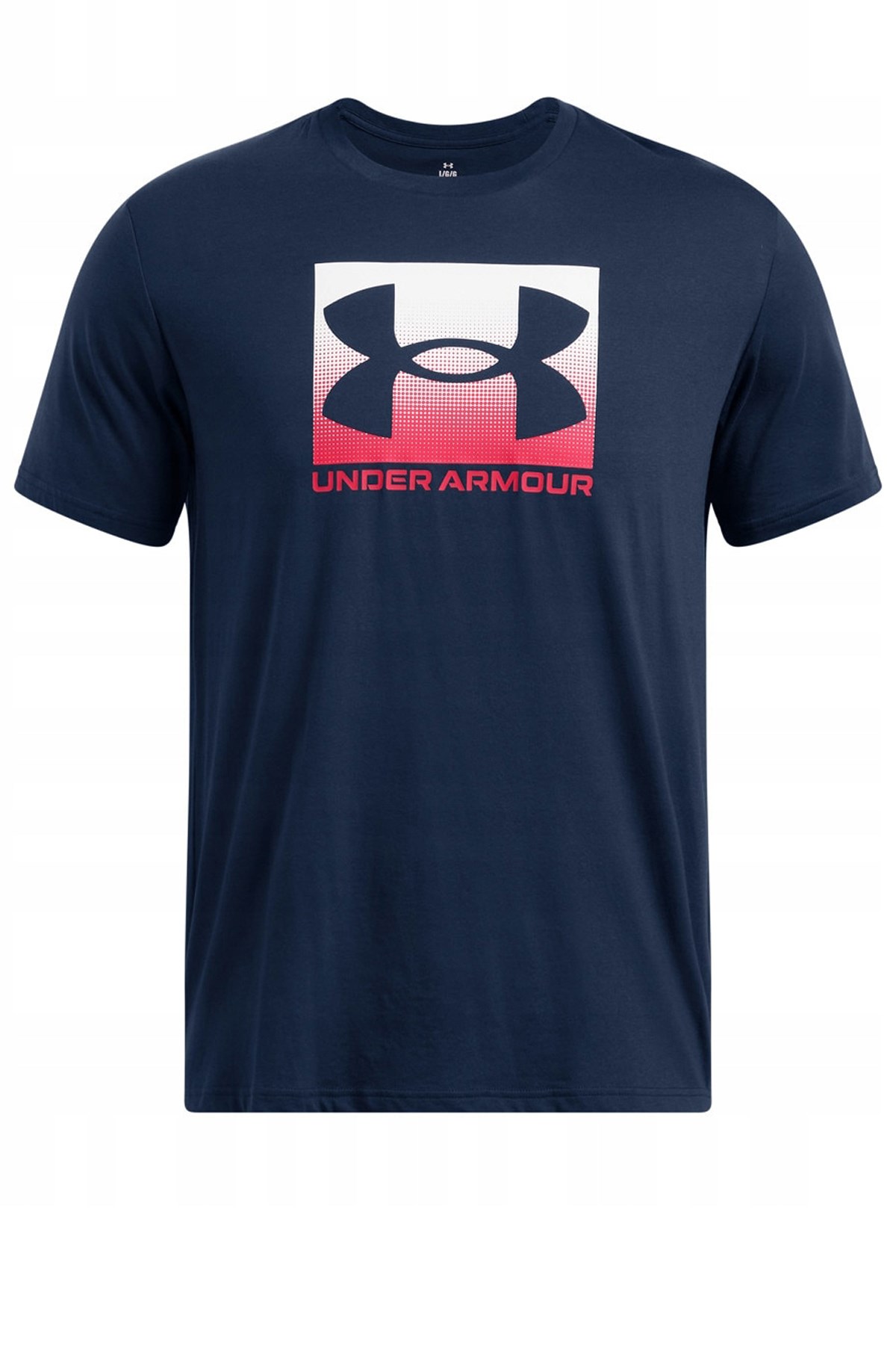 Under Armour Ua M Boxed Sports Updated Erkek Tişört 1386793-408 Lacivert