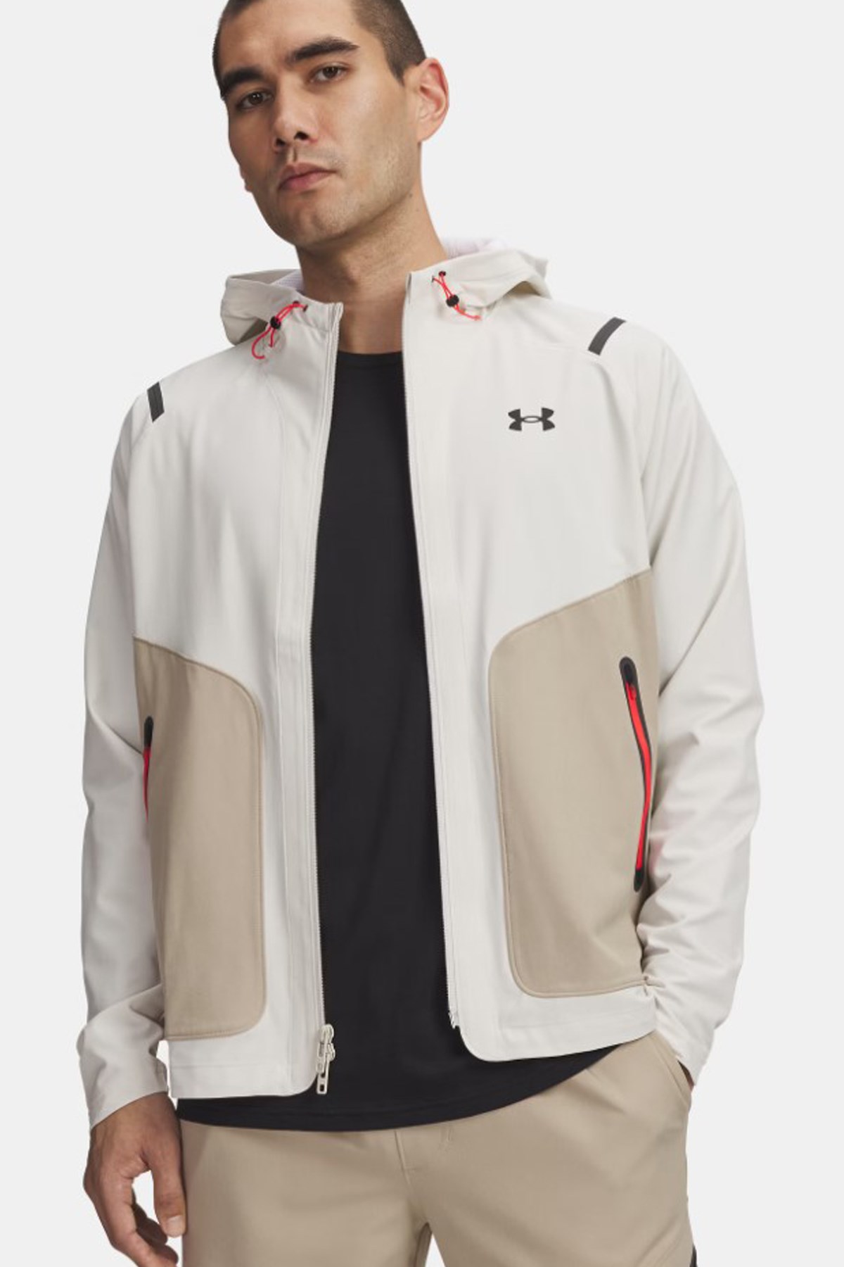 Under Armour UA Unstoppable Erkek Ceket 1389354-111 Beyaz