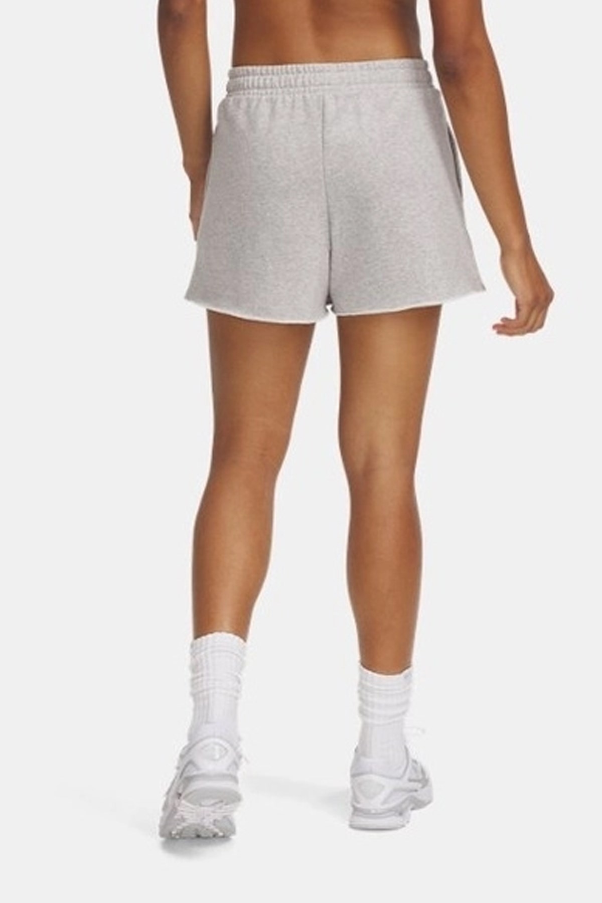 Under Armour Ua Rival Terry Kadın Şort 1389657-011 Gri