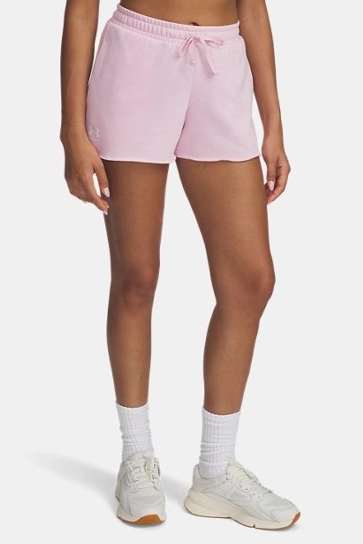 Under Armour Ua Rival Terry Kadın Şort 1389657-647 Pembe