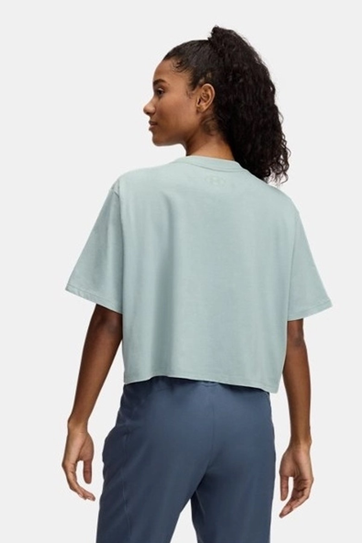 Under Armour Ua Rival Ss Kadın Tişört 1389721-348 Yeşil