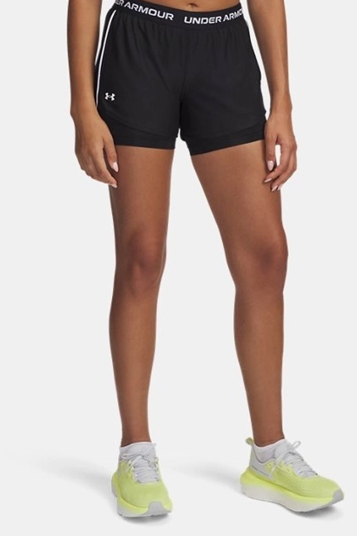Under Armour Tech Play Up 2İn1 Kadın Şort 1389895-001 Siyah