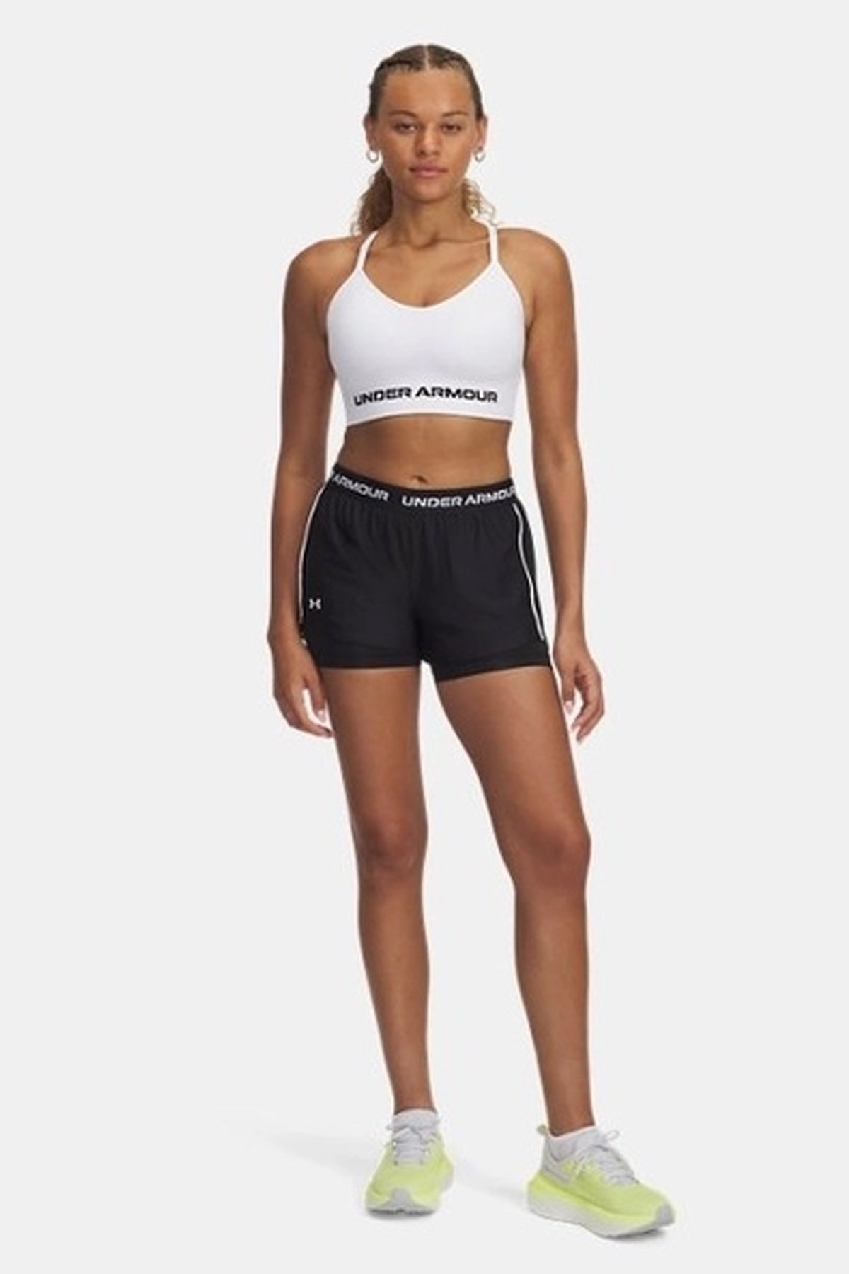 Under Armour Tech Play Up 2İn1 Kadın Şort 1389895-001 Siyah