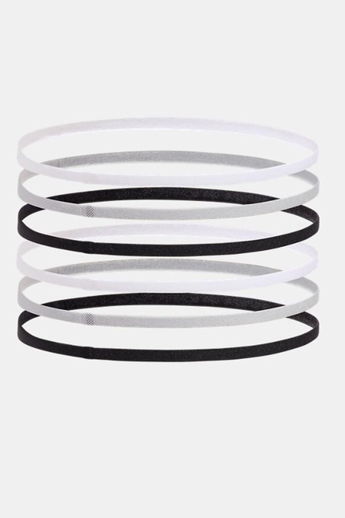 Under Armour W Mini Elastic 6Pk Kadın Saç Bandı Siyah