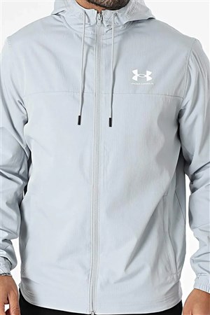 Under Armour Ua Rival Wvn Erkek Yağmurluk Ve Rüzgarlık 1390149-011 Gri