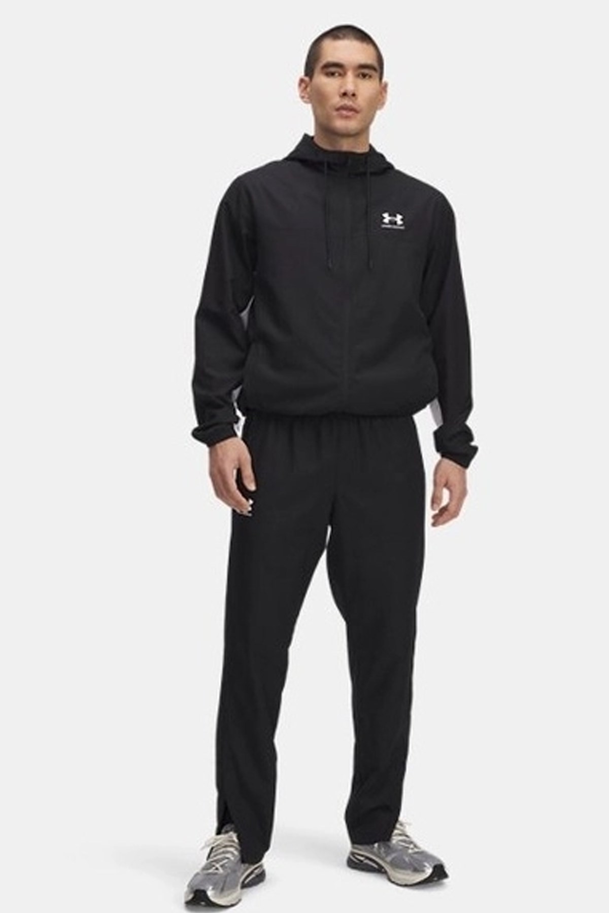 Under Armour Ua Rival Wvn Rüzgar Kesici Erkek Eşofman Altı 1390150-001 Siyah