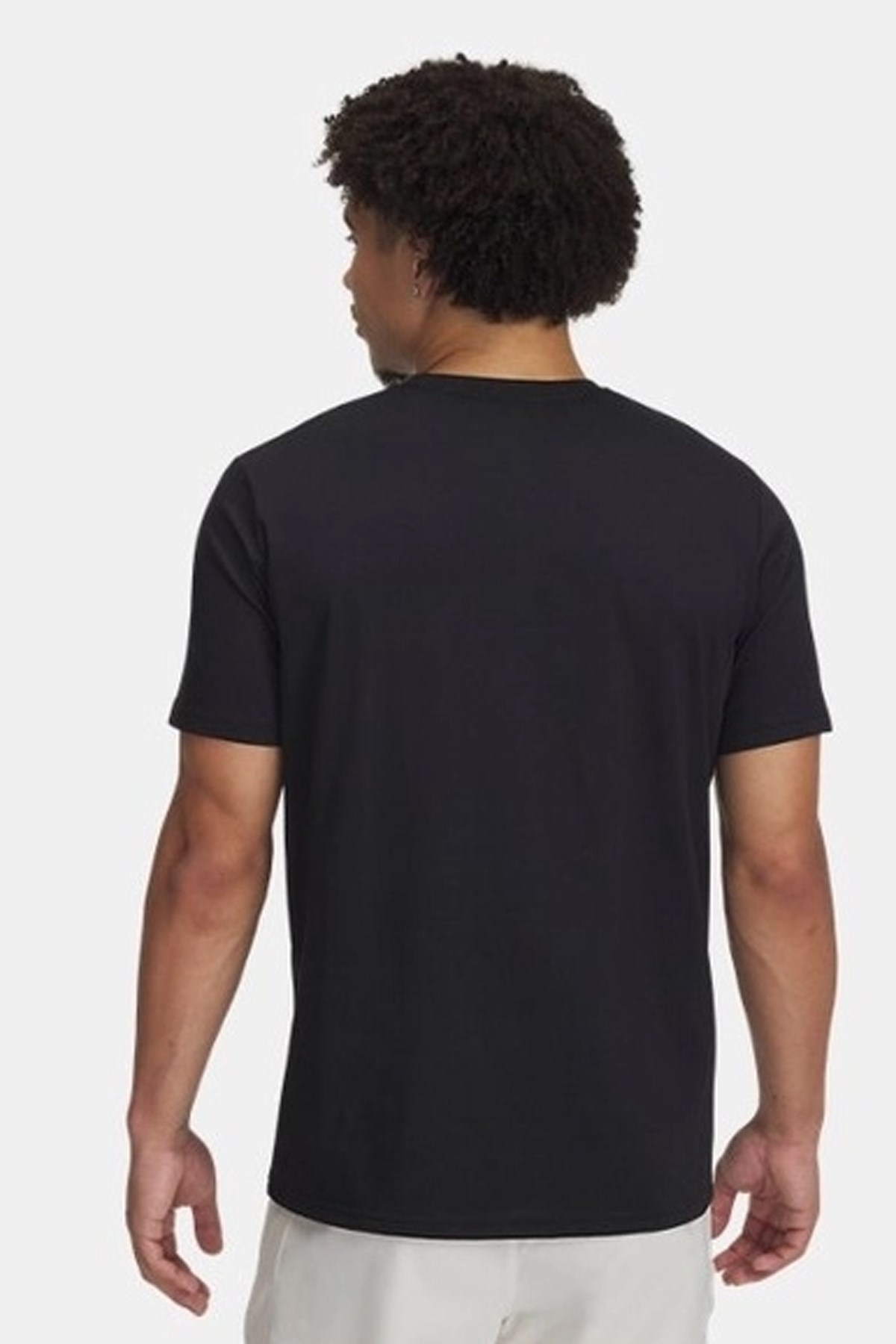 Under Armour Ua M 60/40S Hoops  Erkek Tişört 1390187-001 Siyah