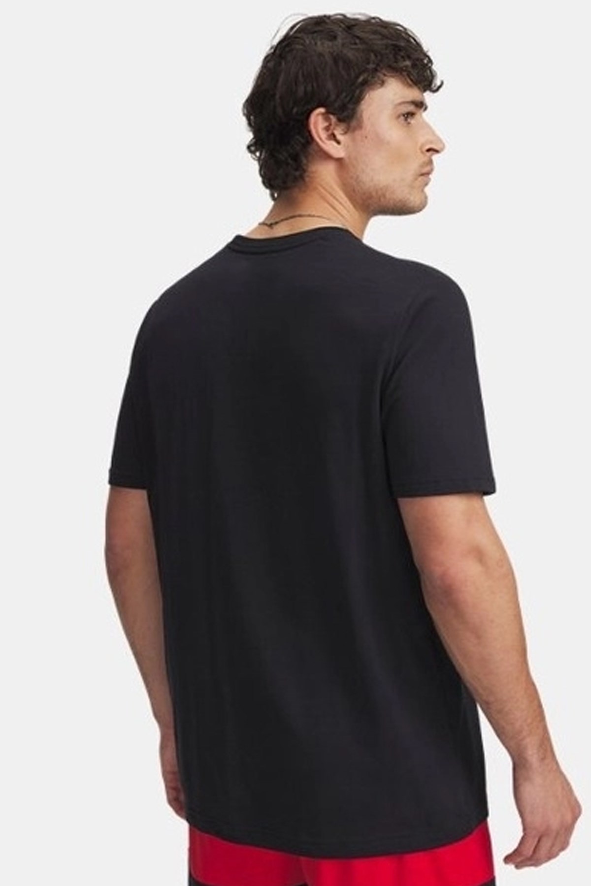 Under Armour Ua M 60/40S Hoops Net Erkek Tişört 1390188-001 Siyah