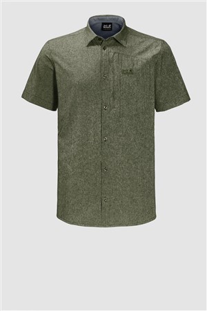 Jack Wolfskin Barrel Shirt Erkek Outdoor Gömlek 1402691