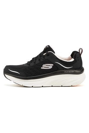 Skechers D'Lux Walker Kadın Spor Ayakkabı 149023 BKPK Siyah