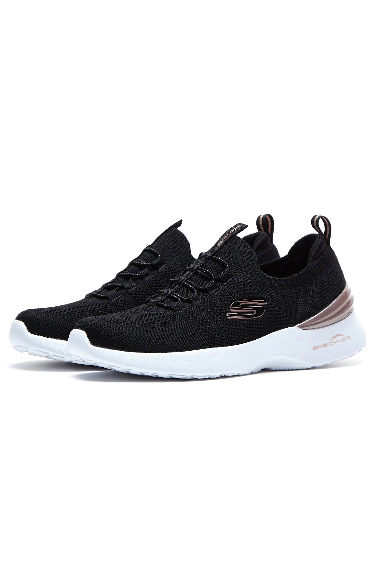 Skechers Skech-Air Dynamight-Perfect S Kadın Spor Ayakkabı 149754 BKRG Siyah