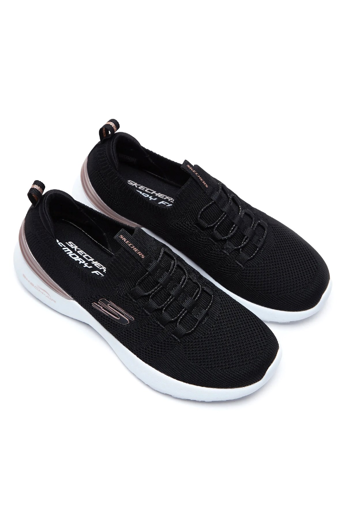 Skechers Skech-Air Dynamight-Perfect S Kadın Spor Ayakkabı 149754 BKRG Siyah