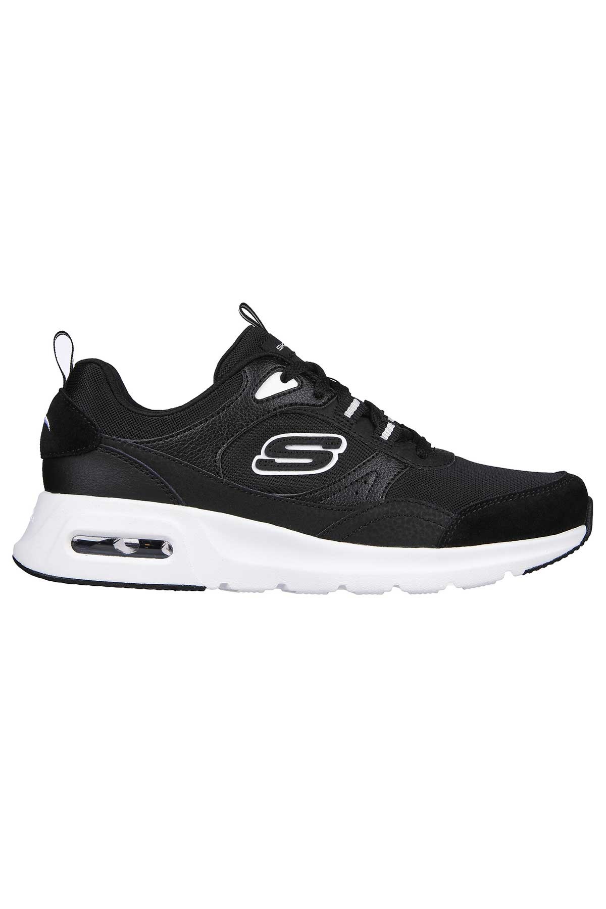 Skechers Skech-Air Court Kadın Spor Ayakkabı 149947 BKW Siyah