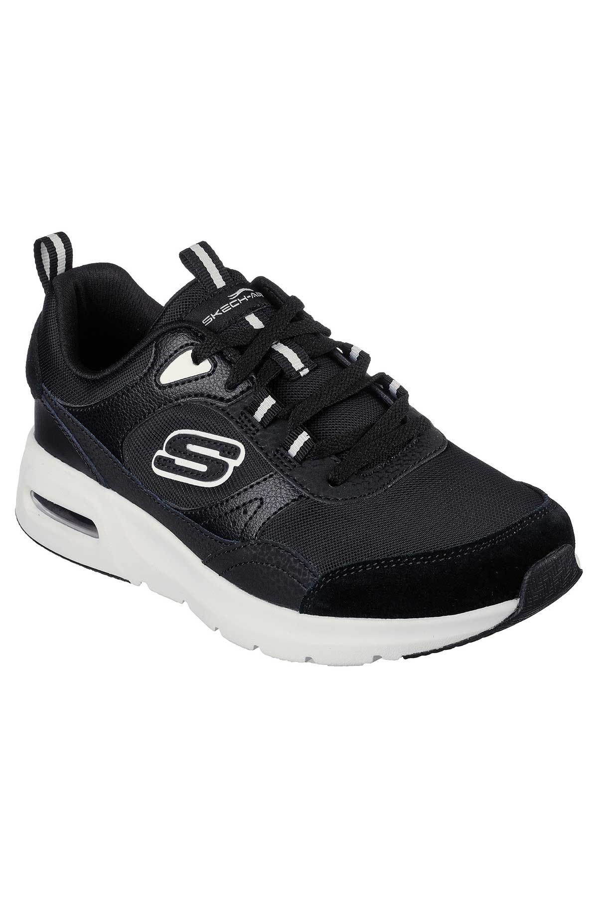 Skechers Skech-Air Court Kadın Spor Ayakkabı 149947 BKW Siyah