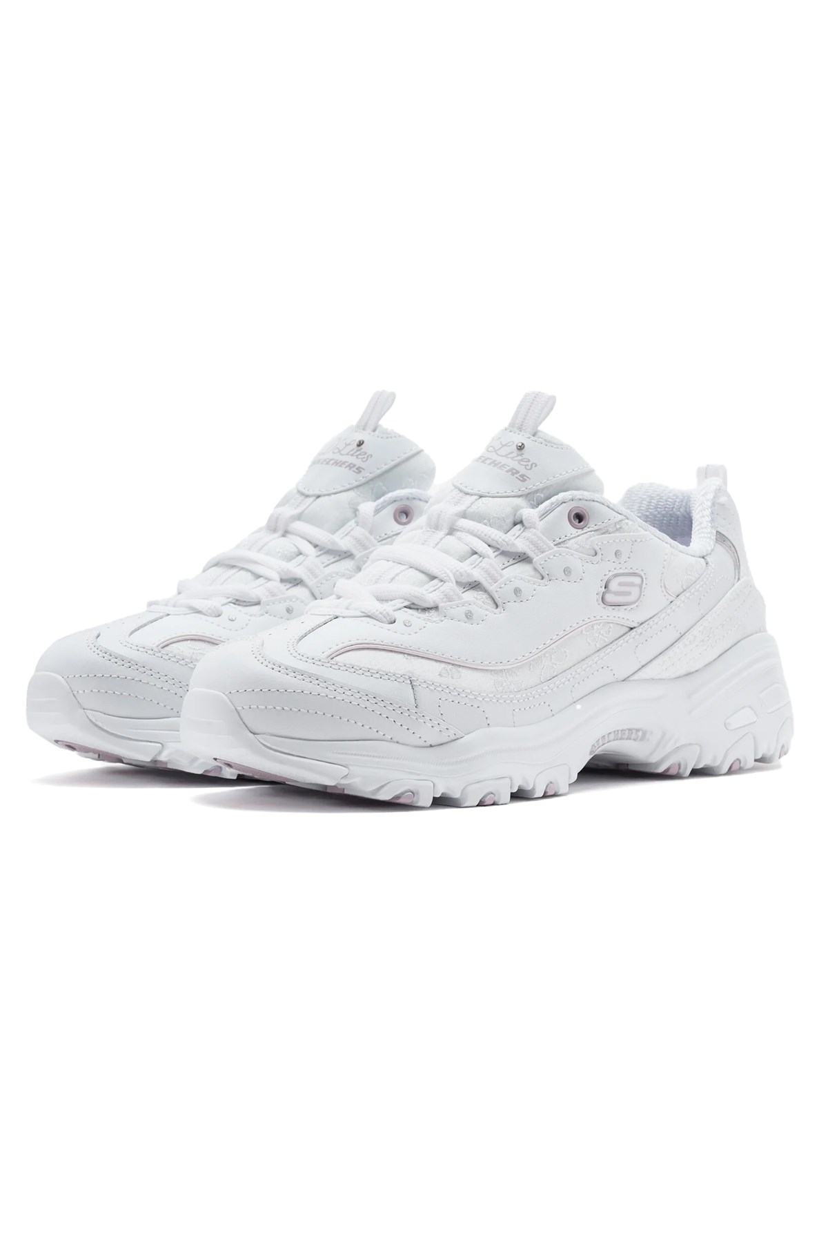 Skechers D'Lites - Finest Pick Kadın Spor Ayakkabı 150038 WHT Beyaz