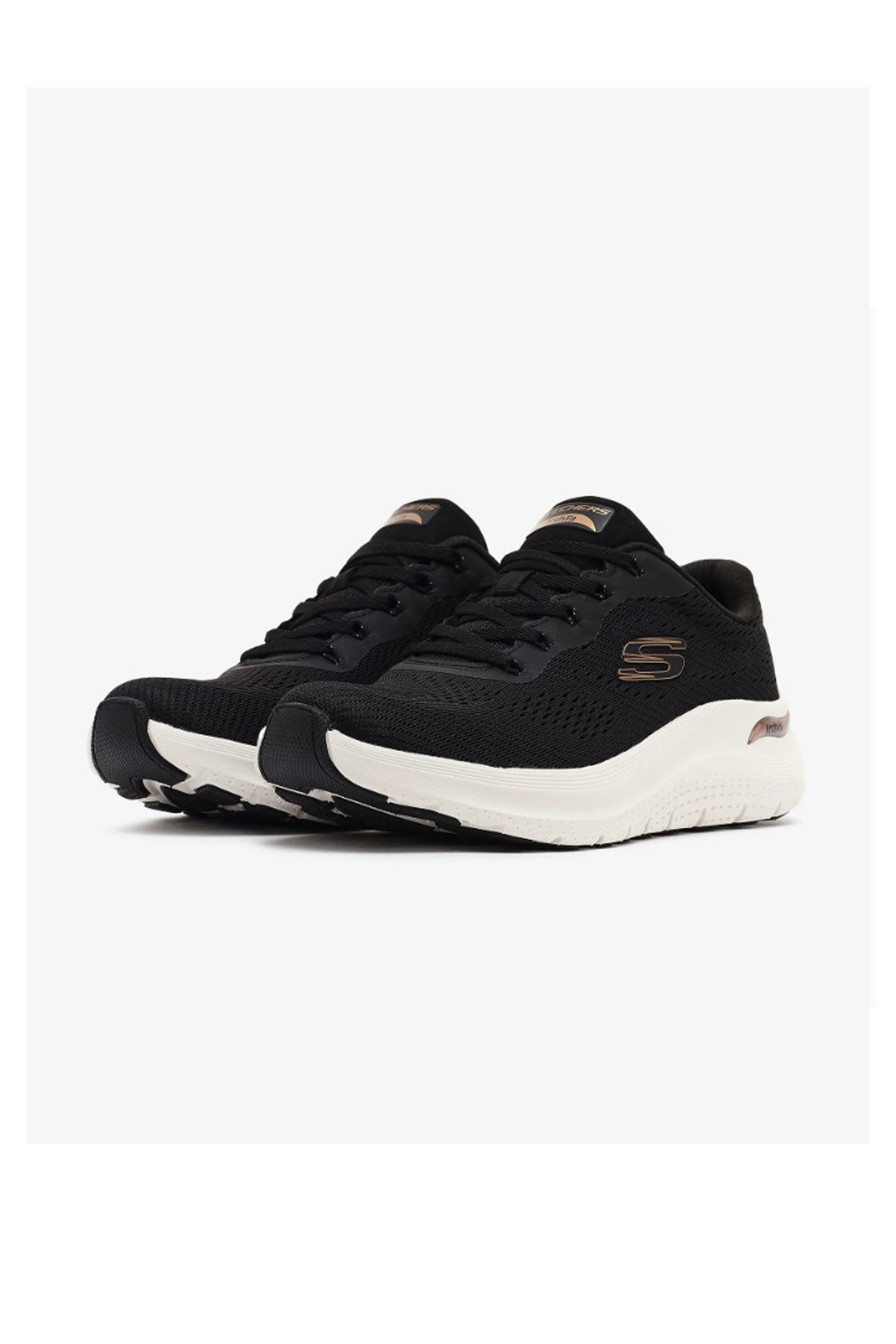 Skechers Arch Fit 2.0 Kadın Spor Ayakkabı 150051TK BKRG Siyah