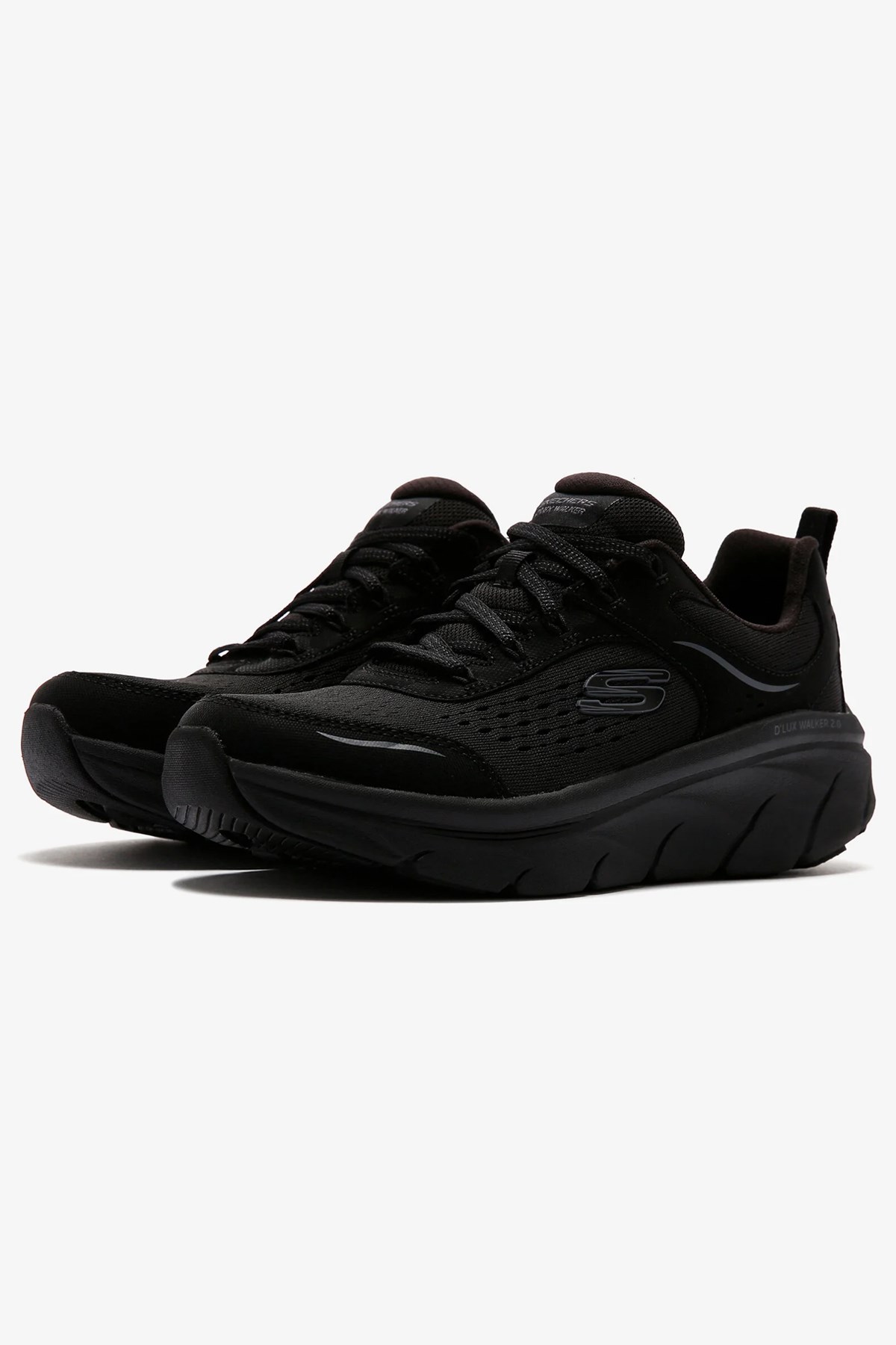 Skechers D'Lux Walker 2.0 Kadın Spor Ayakkabı 150093 BBK Siyah