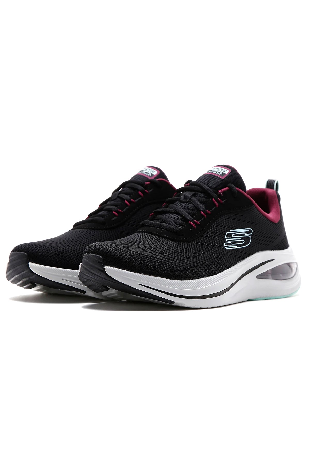 Skechers Skech-Air Meta Kadın Spor Ayakkabı 150131 BKMT Siyah