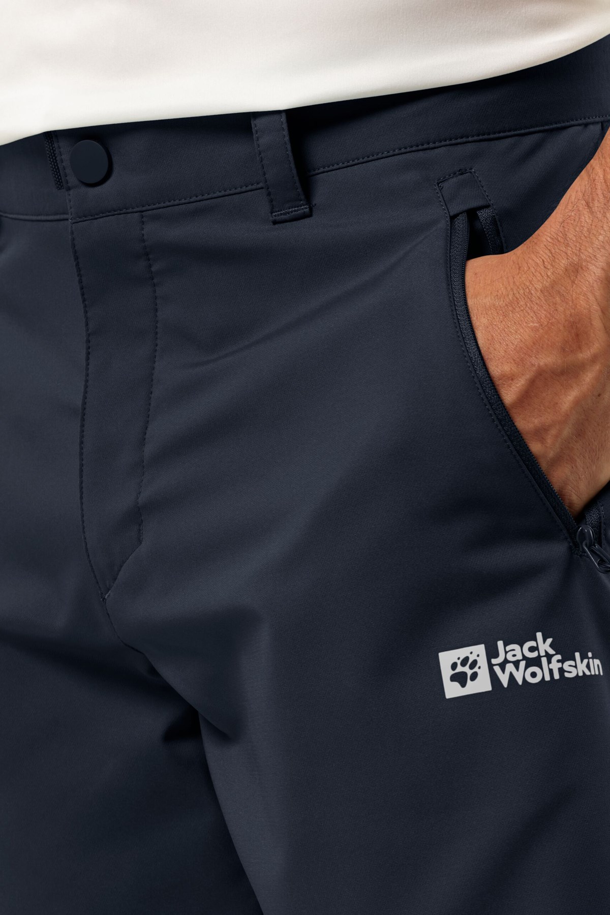 Jack Wolfskin Active Track Erkek Şort 1503792-1010 Lacivert