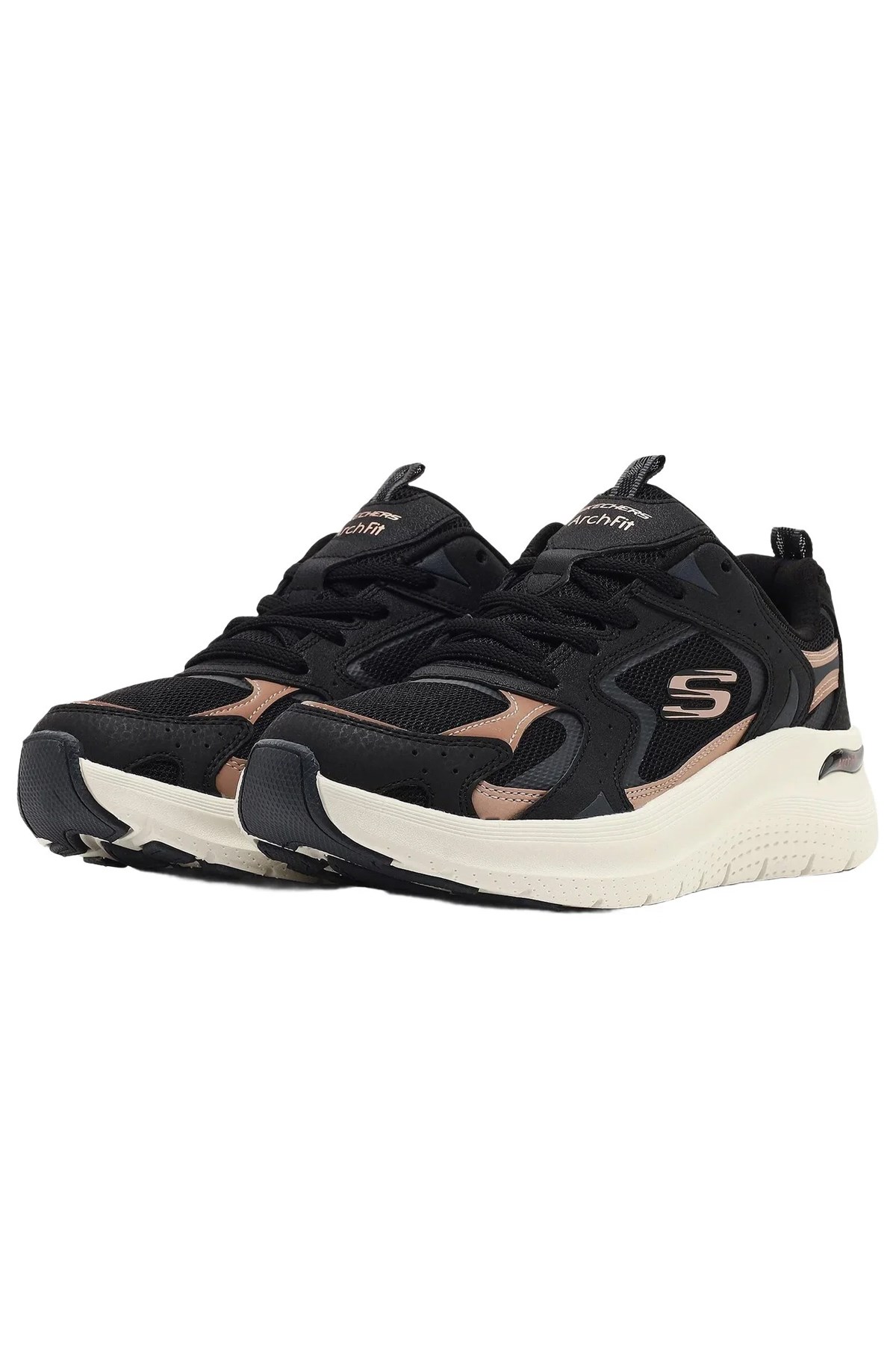 Skechers Fashion Fit 2.0 Kadın Spor Ayakkabı 150384TK BKRG Siyah