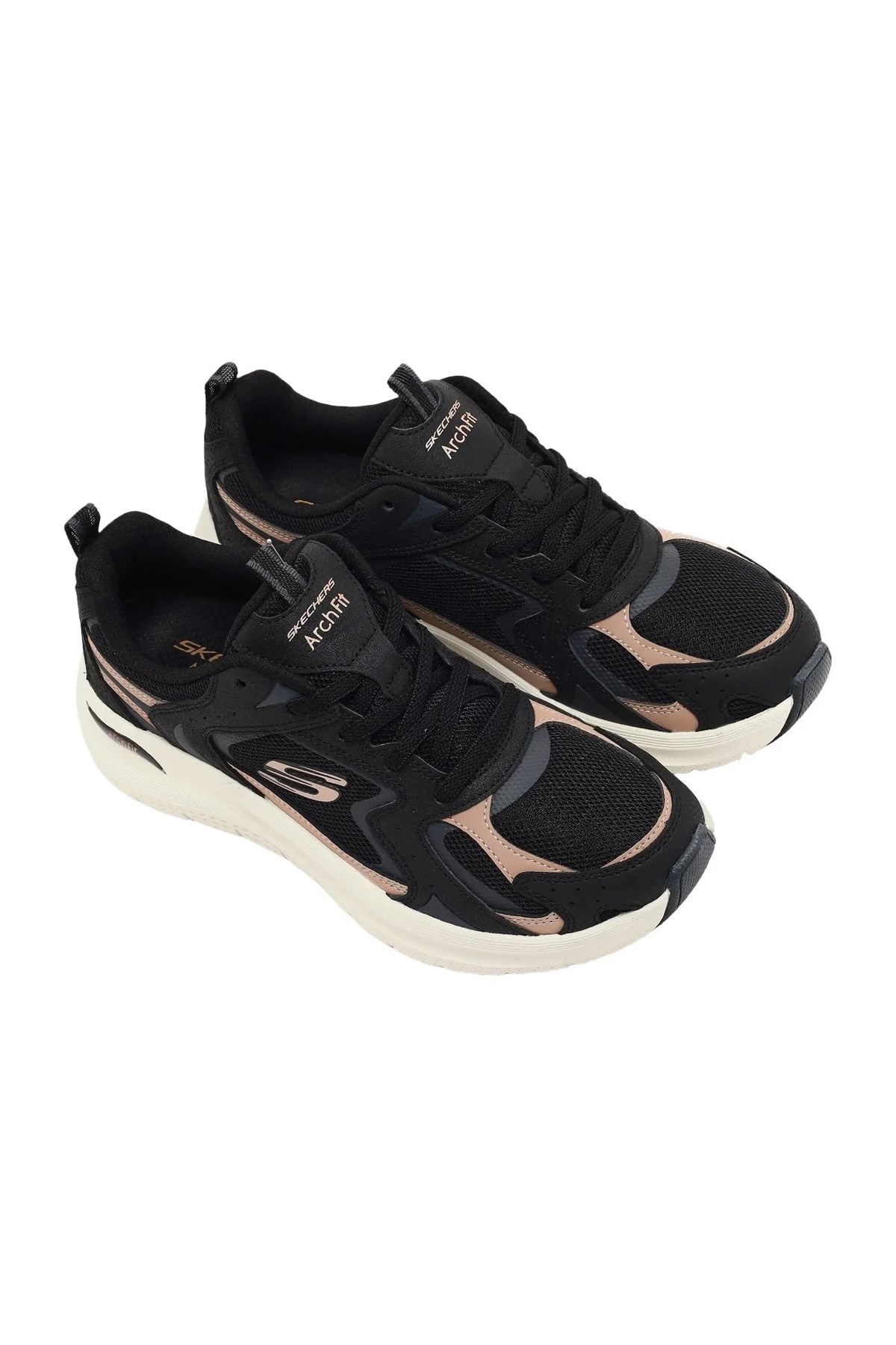 Skechers Fashion Fit 2.0 Kadın Spor Ayakkabı 150384TK BKRG Siyah