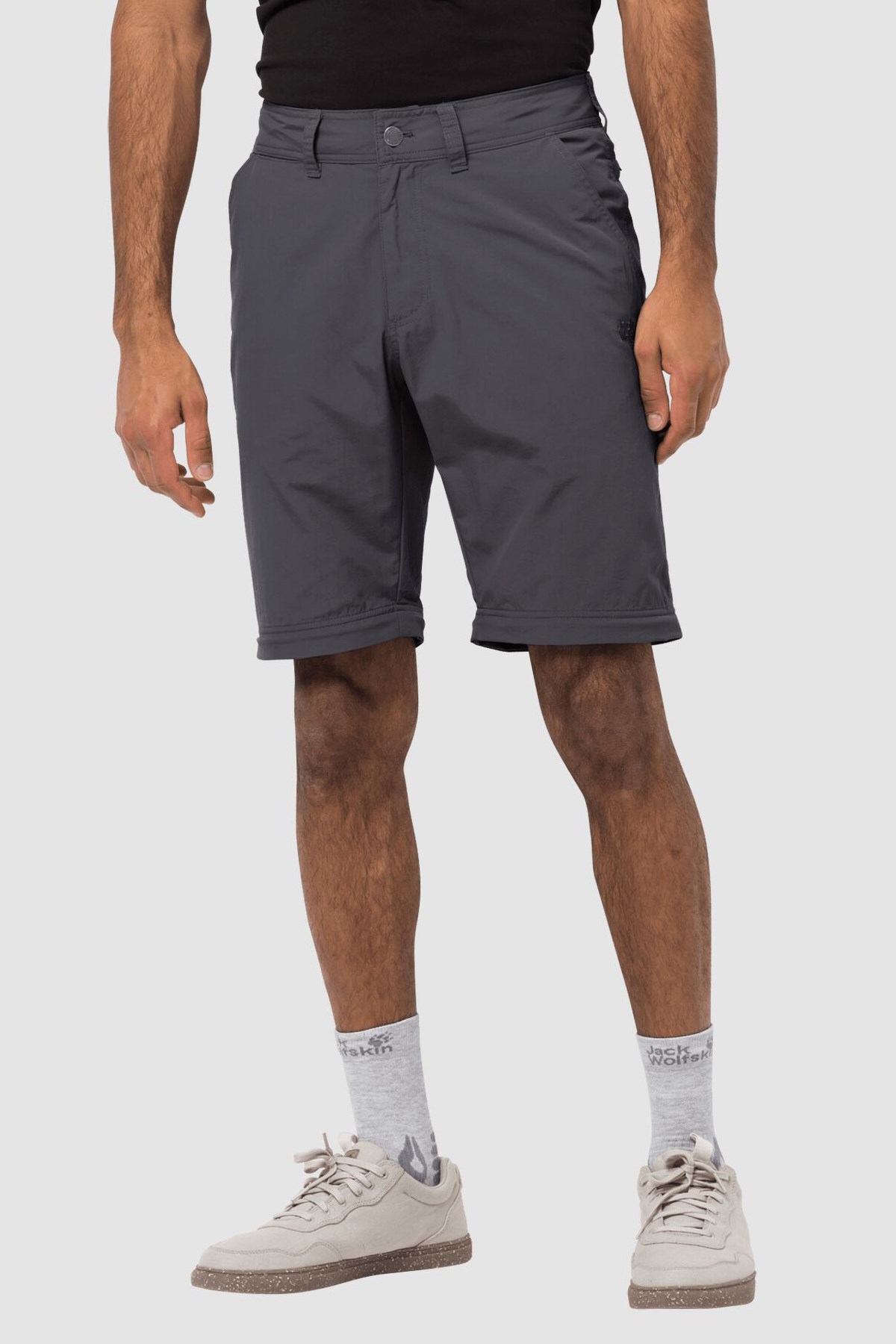 Jack Wolfskin Canyon Zip Off Outdoor Pantolon 1504191-6168 Antrasit