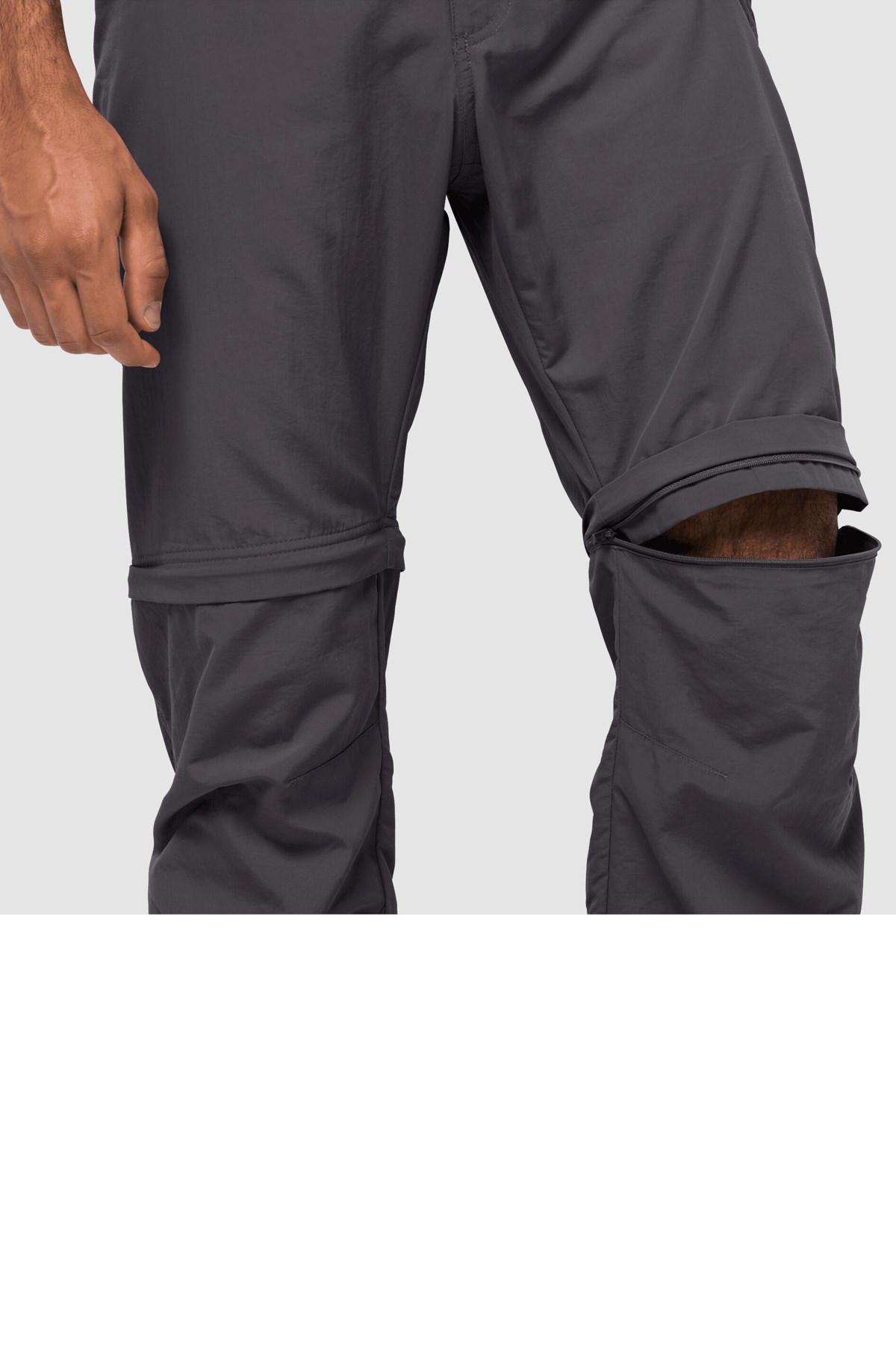 Jack Wolfskin Canyon Zip Off Outdoor Pantolon 1504191-6168 Antrasit