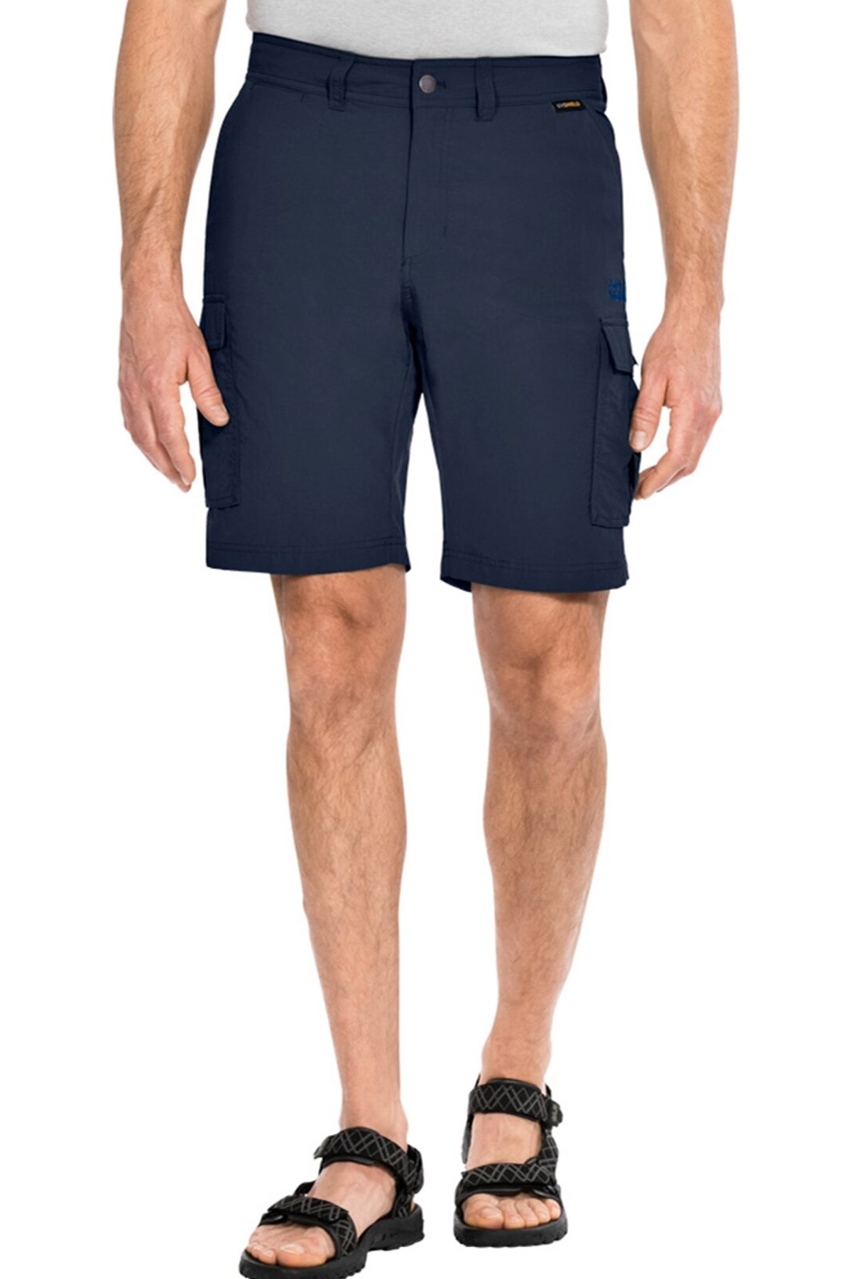 Jack Wolfskin Canyon Cargos Erkek Bermuda Şort 1504201-16459 Lacivert