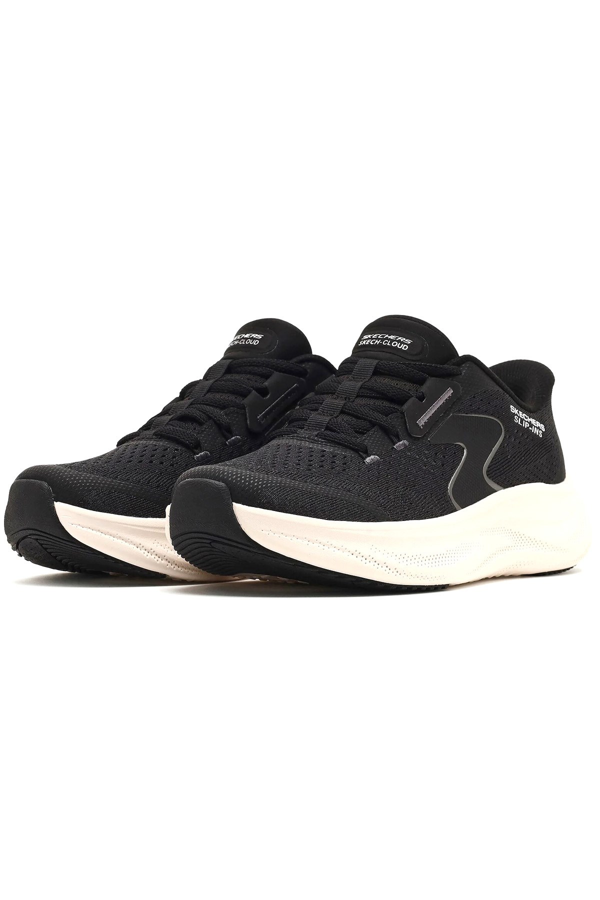Skechers Skech Cloud Kadın Spor Ayakkabı 150565 BKW Siyah