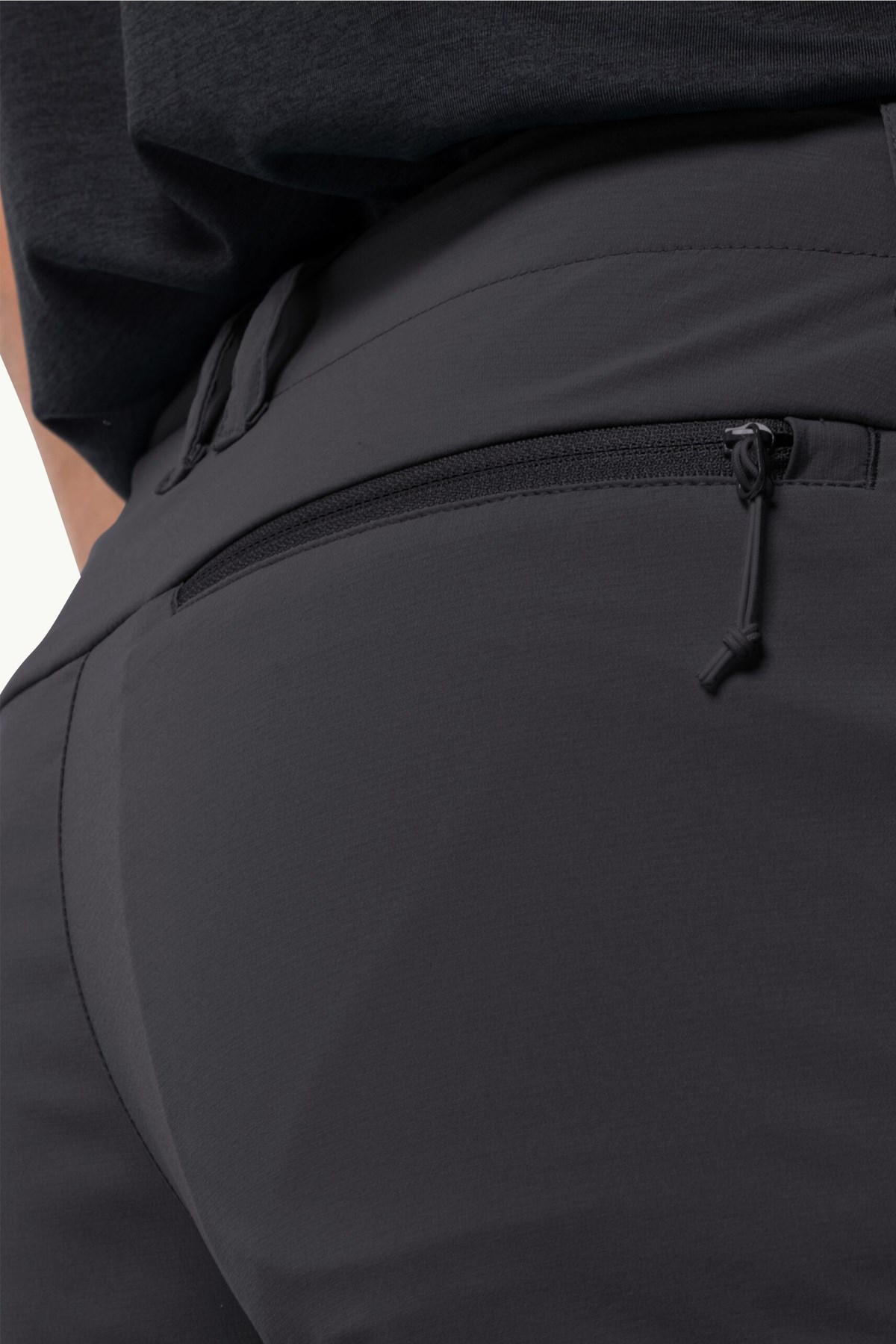 Jack Wolfskin Glastal Erkek Outdoor Pantolon 1508221-6000 Siyah