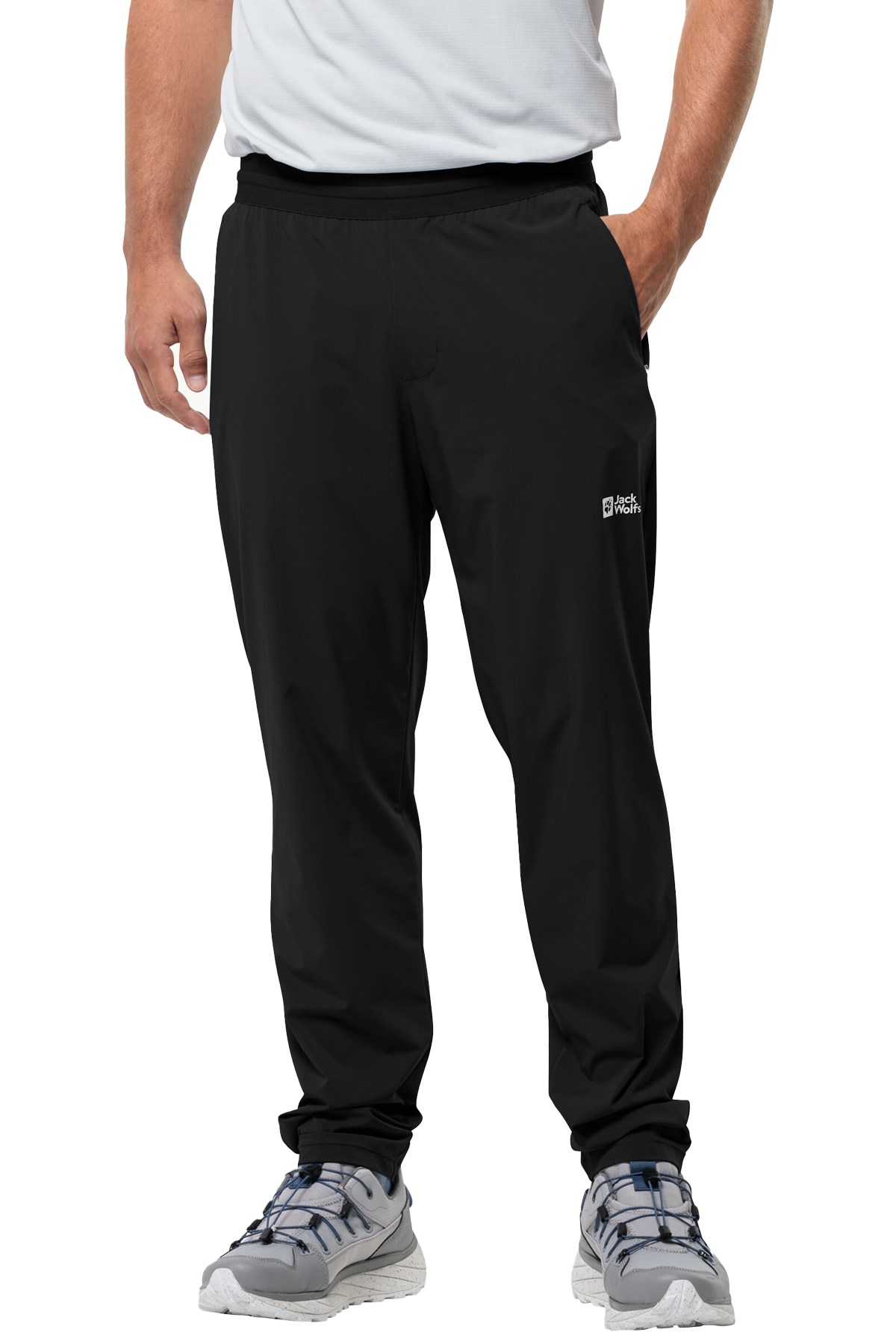 Jack Wolfskin Prelight Chill Erkek Outdoor Pantolon 1508971-6000 Siyah