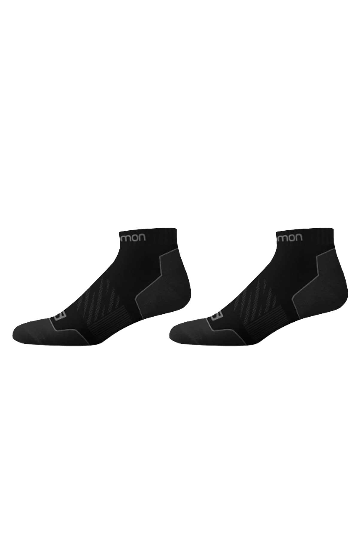 Salomon Life Low Unisex 2'li Çorap 160211452 Siyah