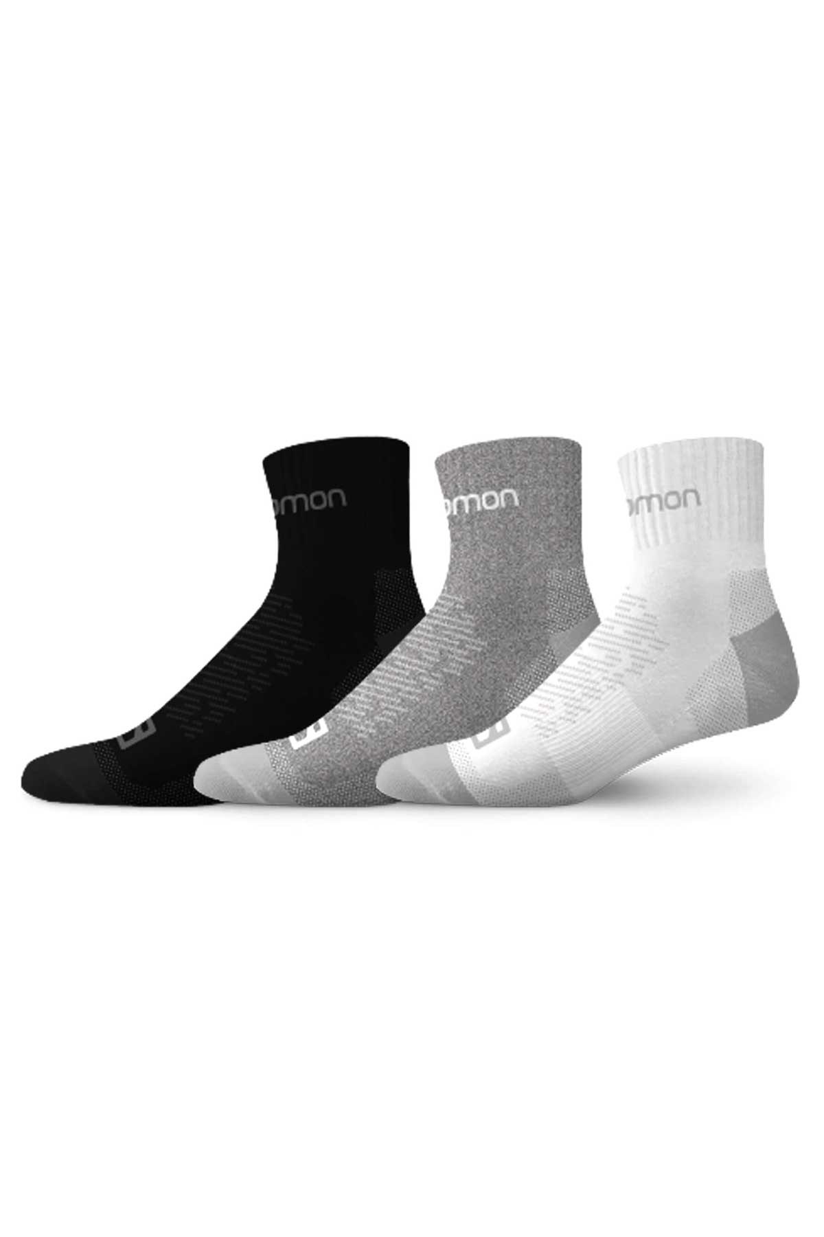 Salomon Active Unisex 3'lü Çorap 160251451 Siyah